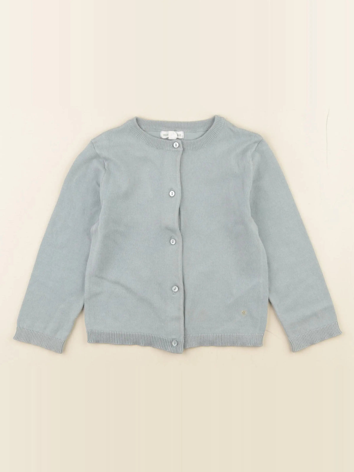 Vertbaudet - gilet bleu - 3 ans