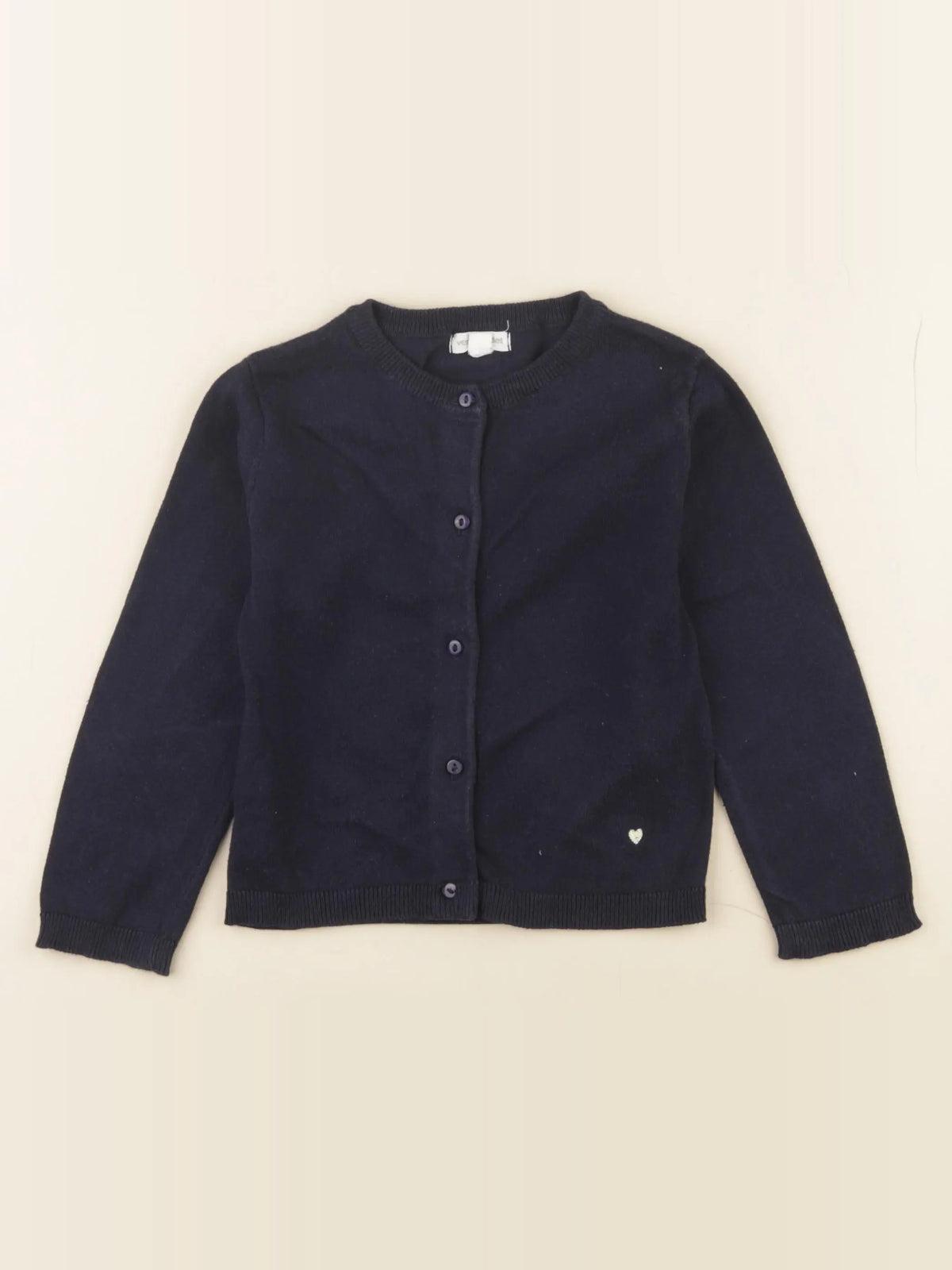 Vertbaudet - gilet bleu - 3 ans