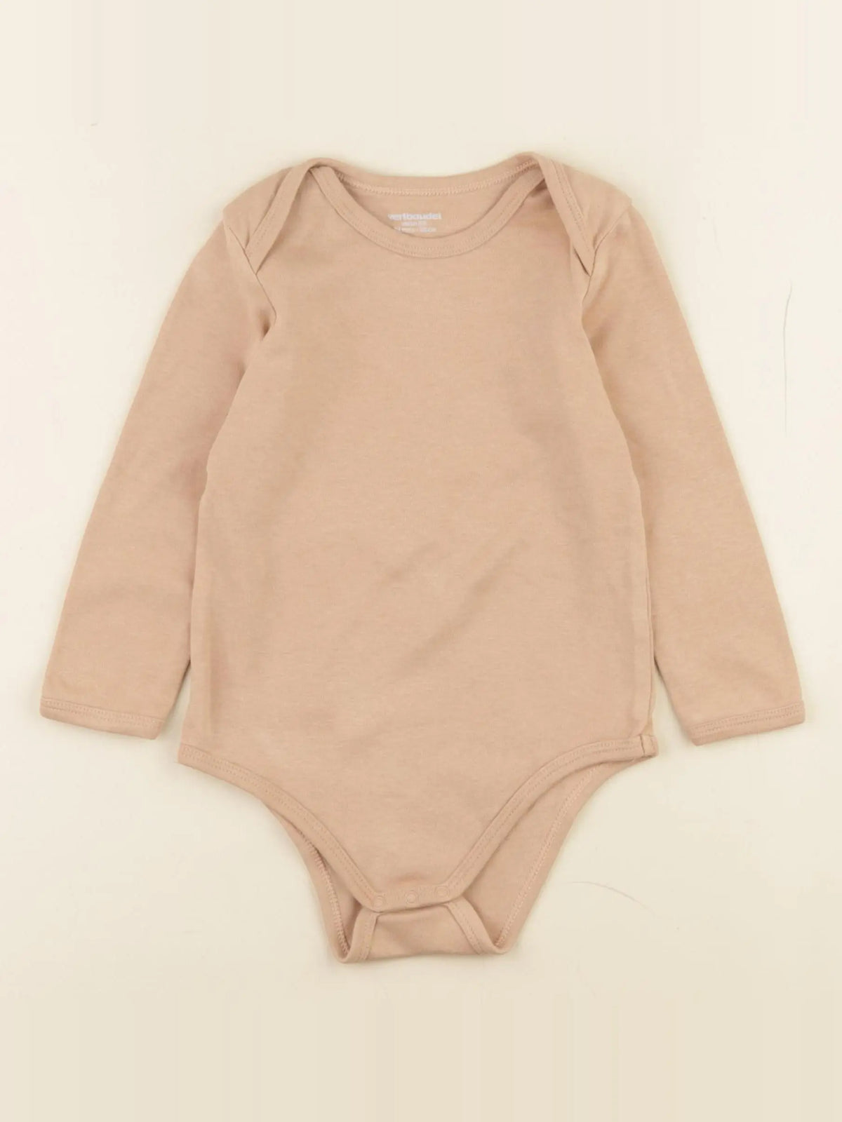 Vertbaudet - body marron - 24 mois