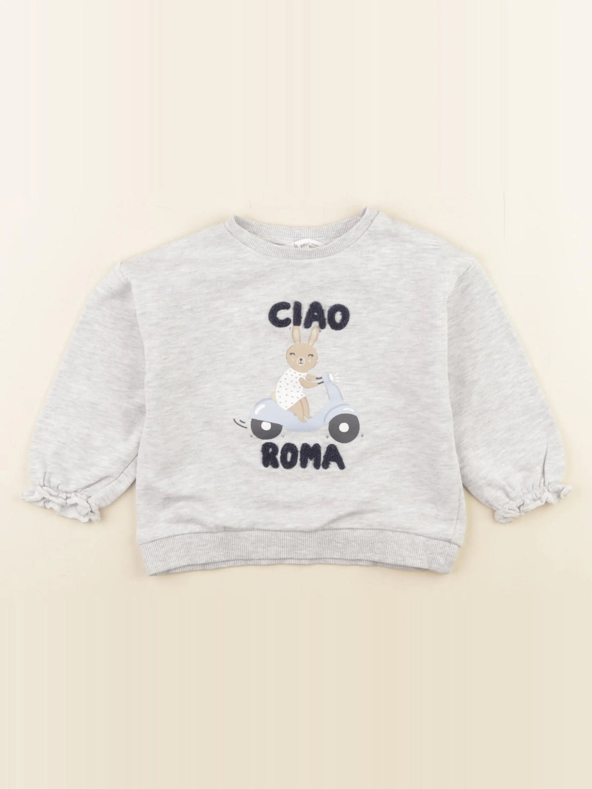 Mango - sweat gris - 18 mois