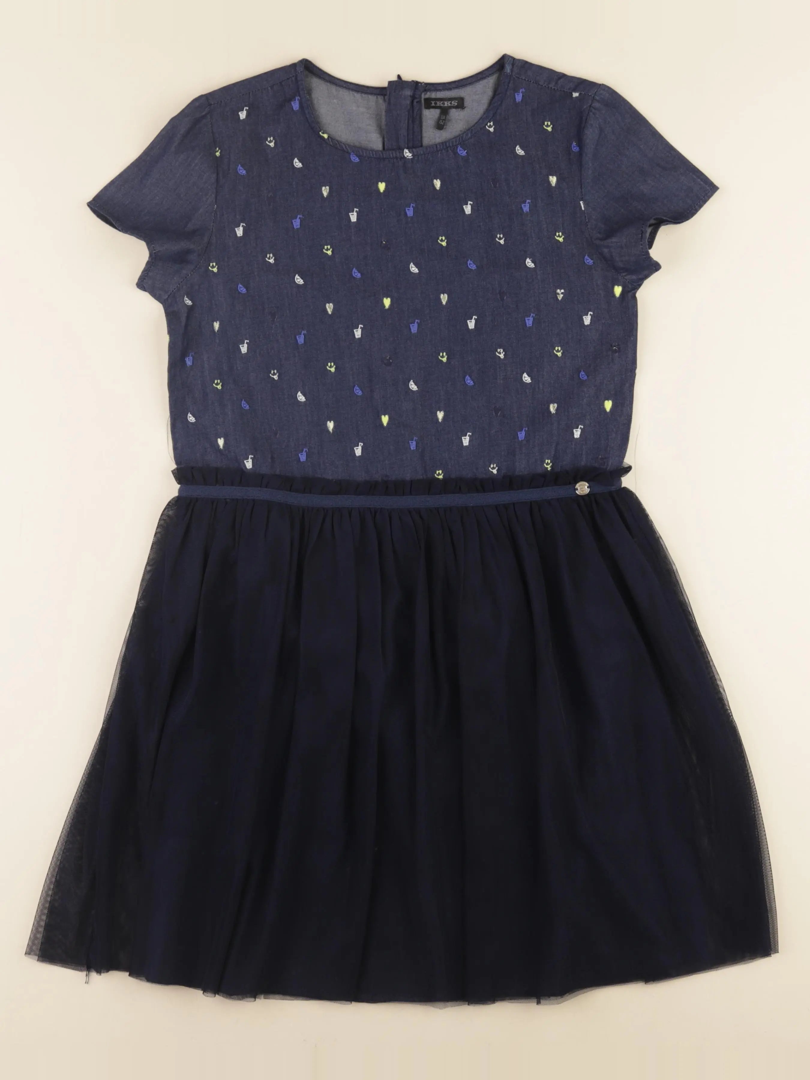 IKKS - robe bleu - 12 ans