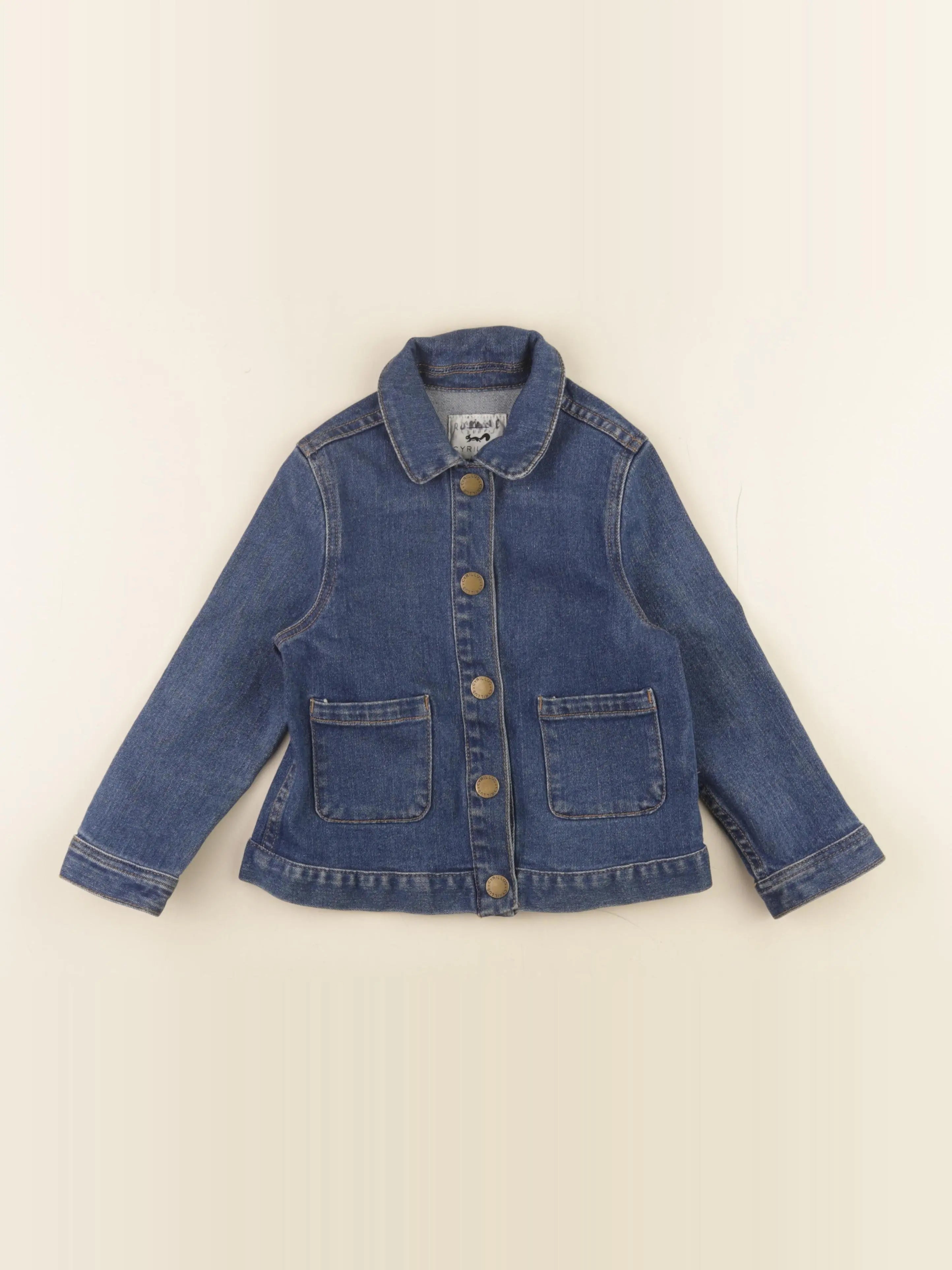 Cyrillus - veste bleu - 4 ans