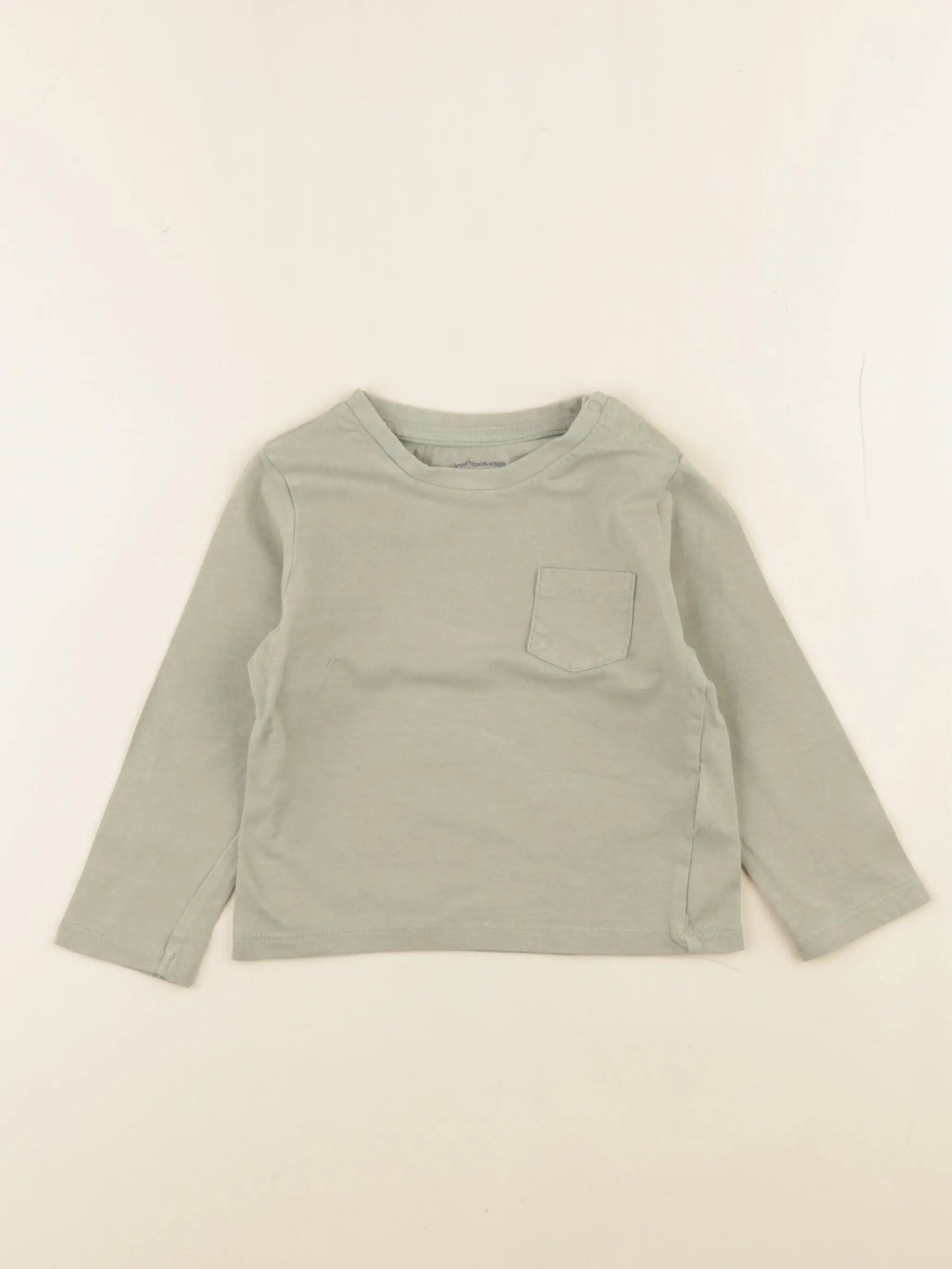 Vertbaudet - tee-shirt vert - 24 mois