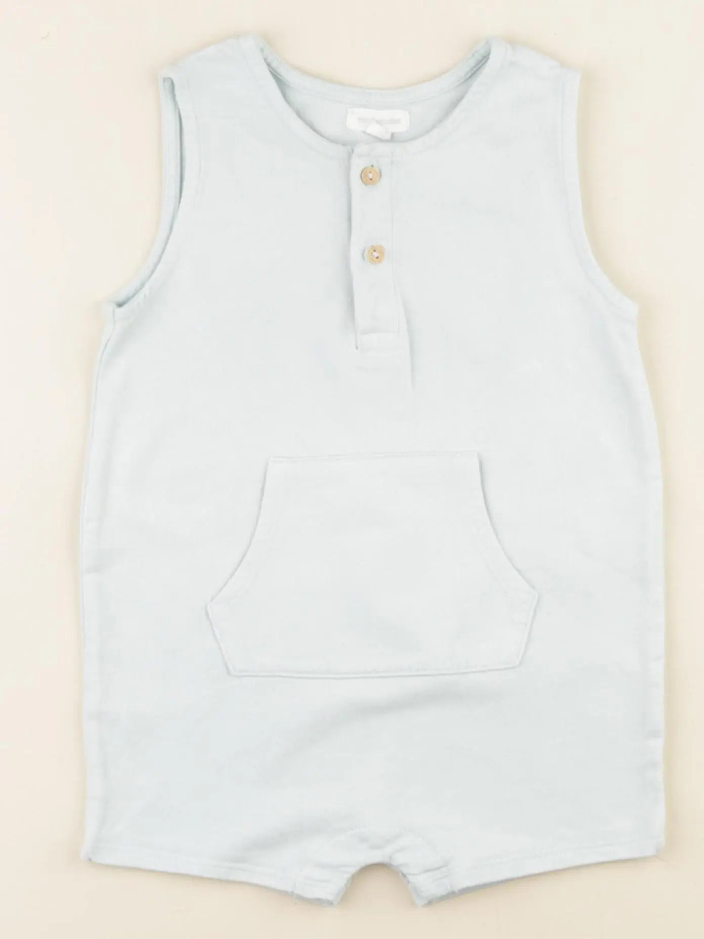 Vertbaudet - pyjama coton vert - 24 mois