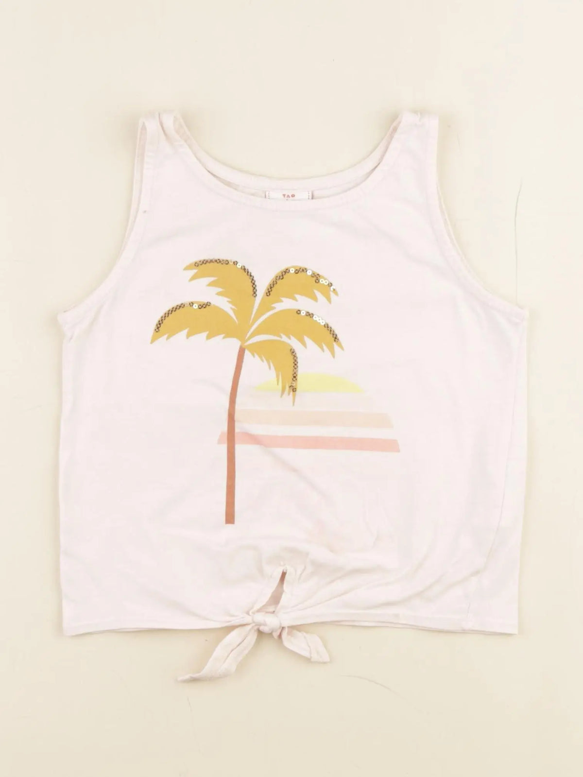 Tape à l'oeil - débardeur rose - 6 ans