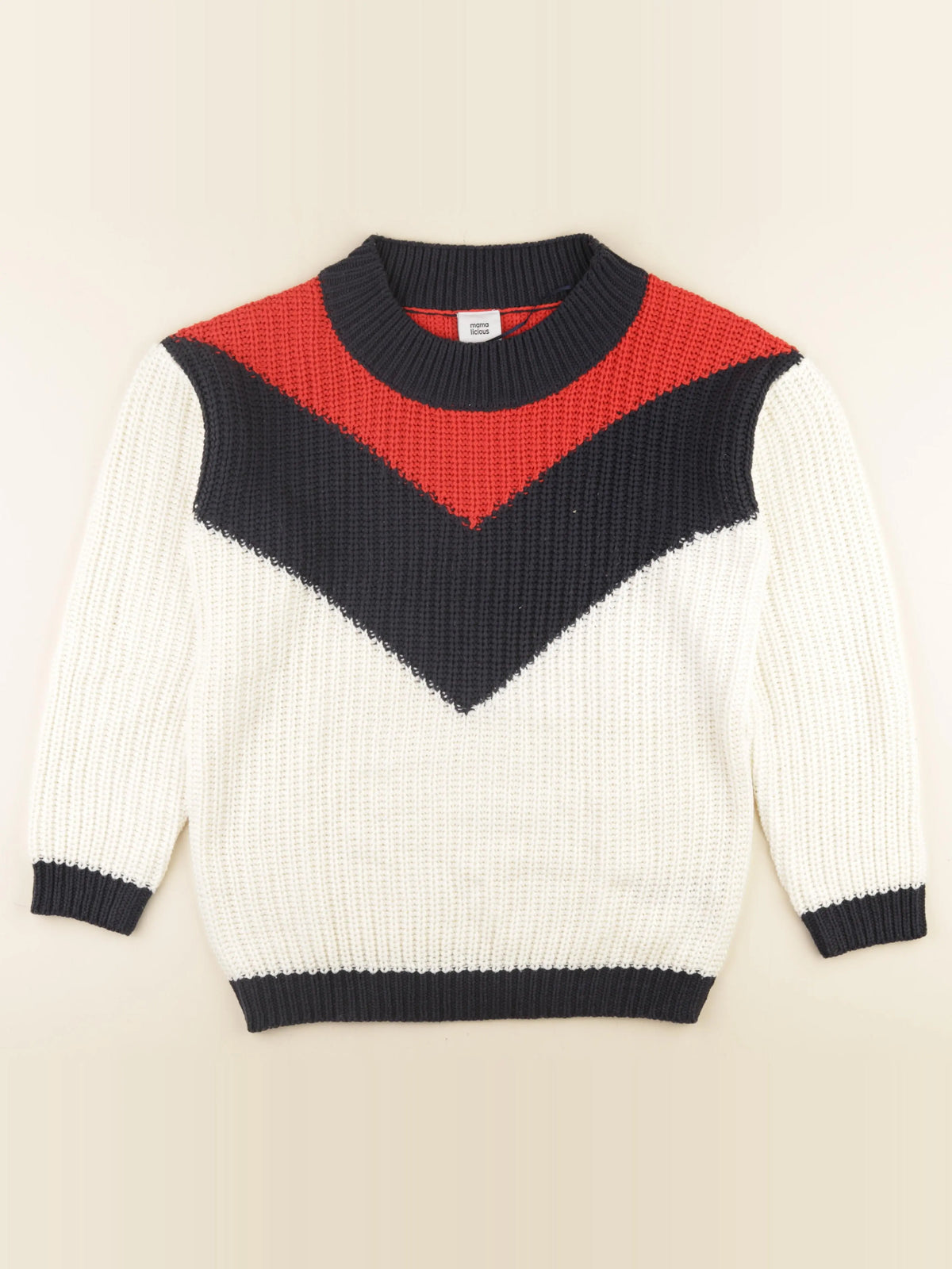 Mamalicious - pull grossesse multicolore - xl