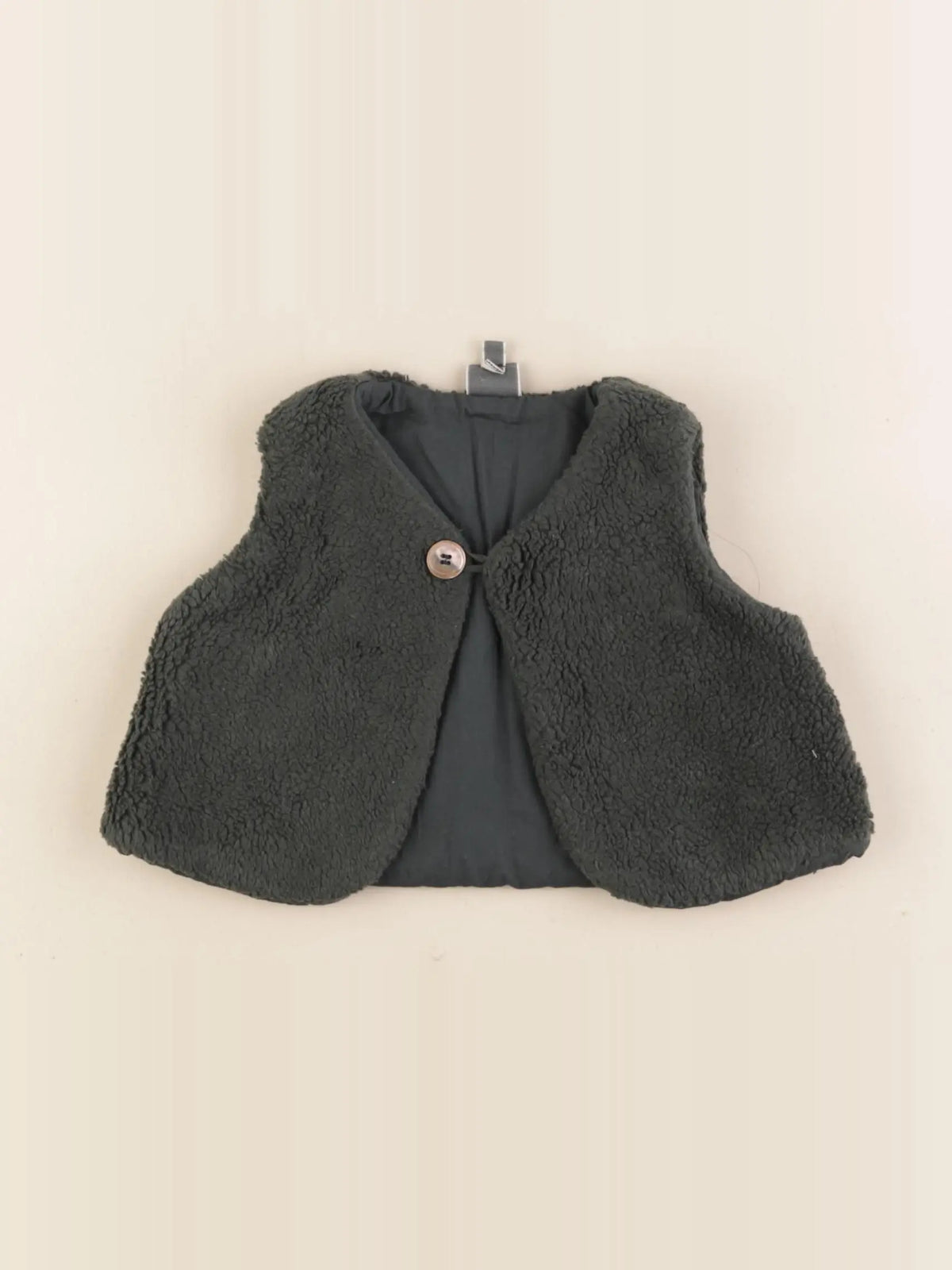 Bonton - gilet vert - 1 an
