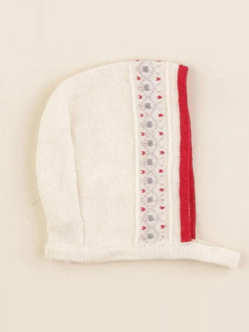 Petit Bateau - bonnet multicolore - 3/12 mois