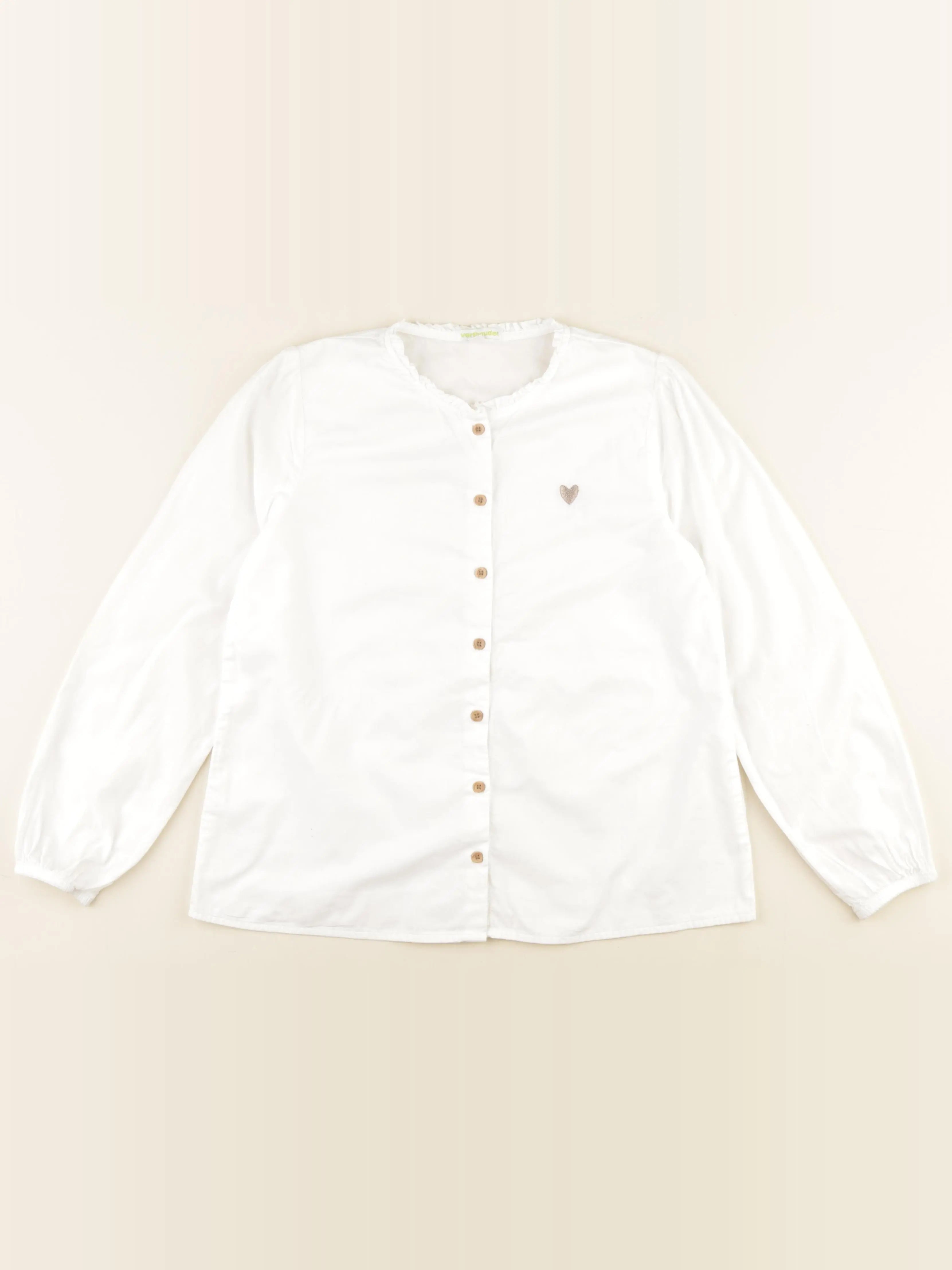 Vertbaudet - chemise blanc - 12 ans