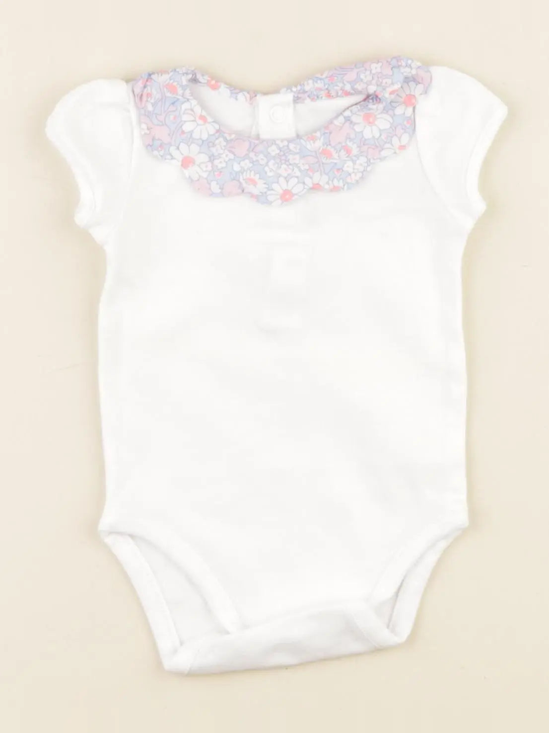 Jacadi - body liberty blanc - 3 mois