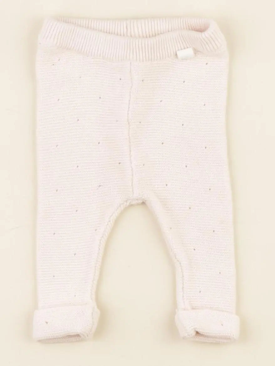 Tape à l'oeil - legging rose - 1 mois