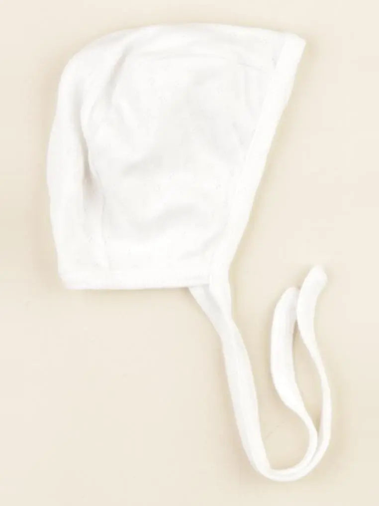 Cezarie - bonnet blanc - 0 mois