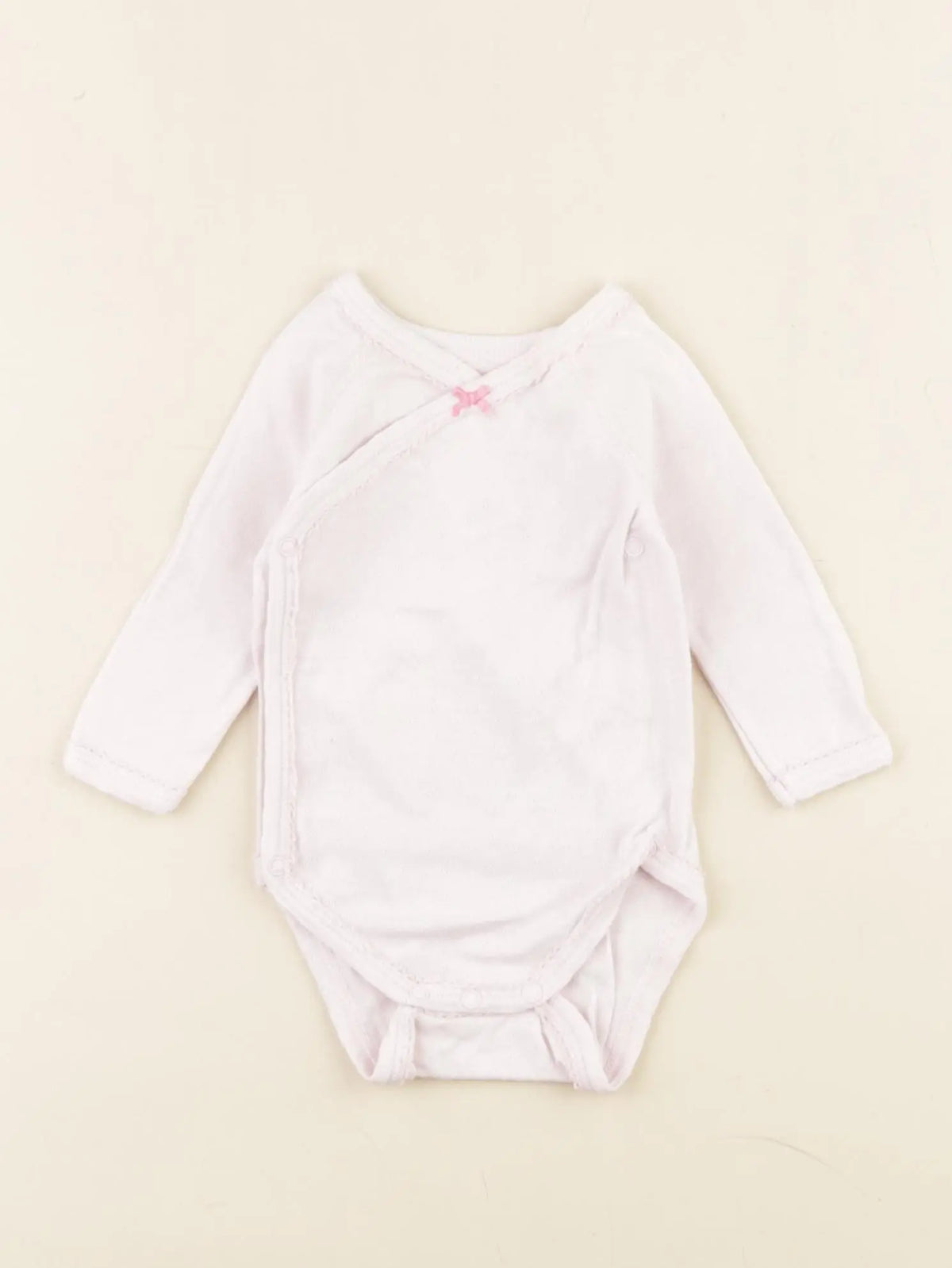 Petit Bateau - body rose - 1 mois