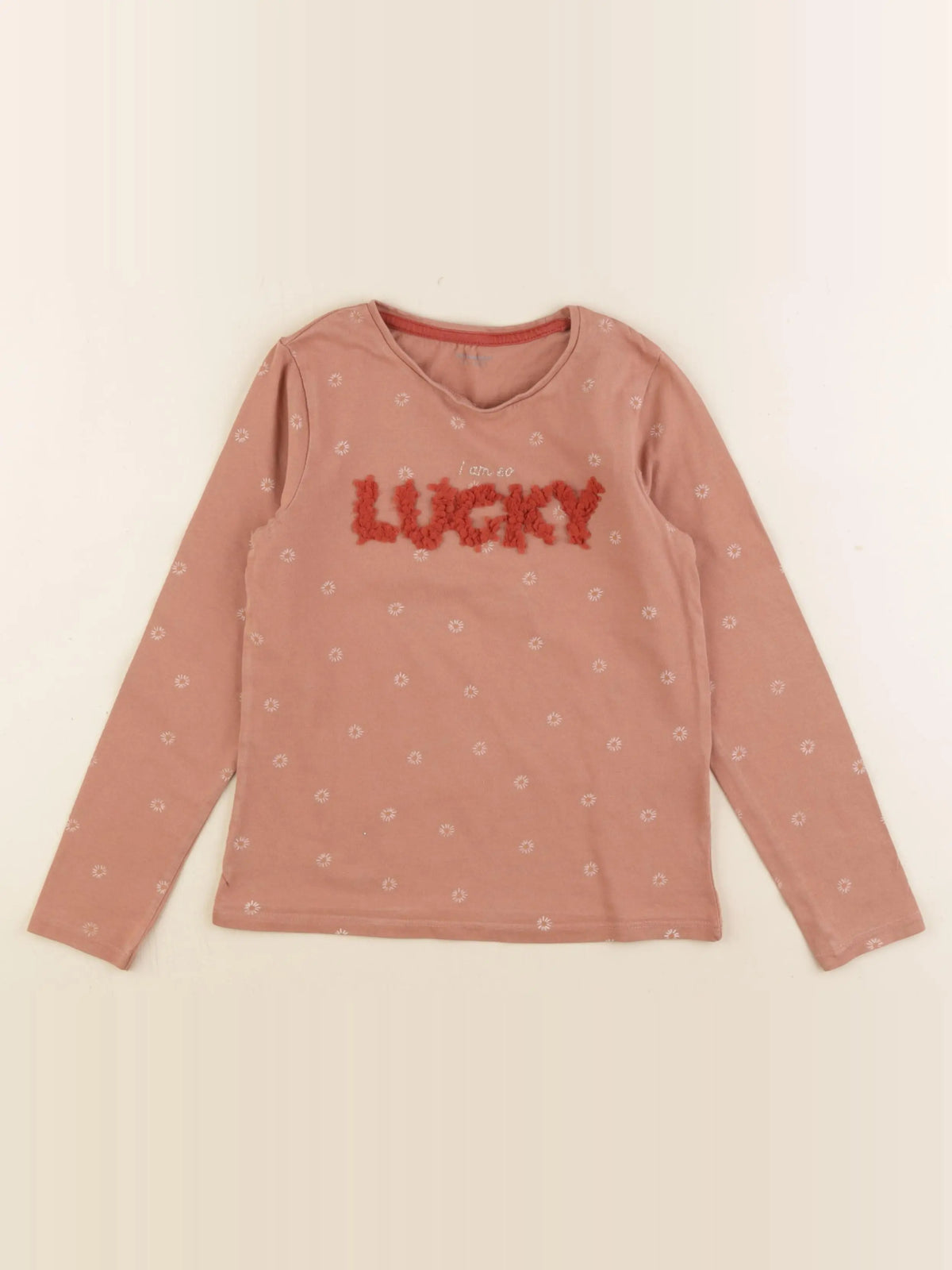 Vertbaudet - tee-shirt rose - 5 ans