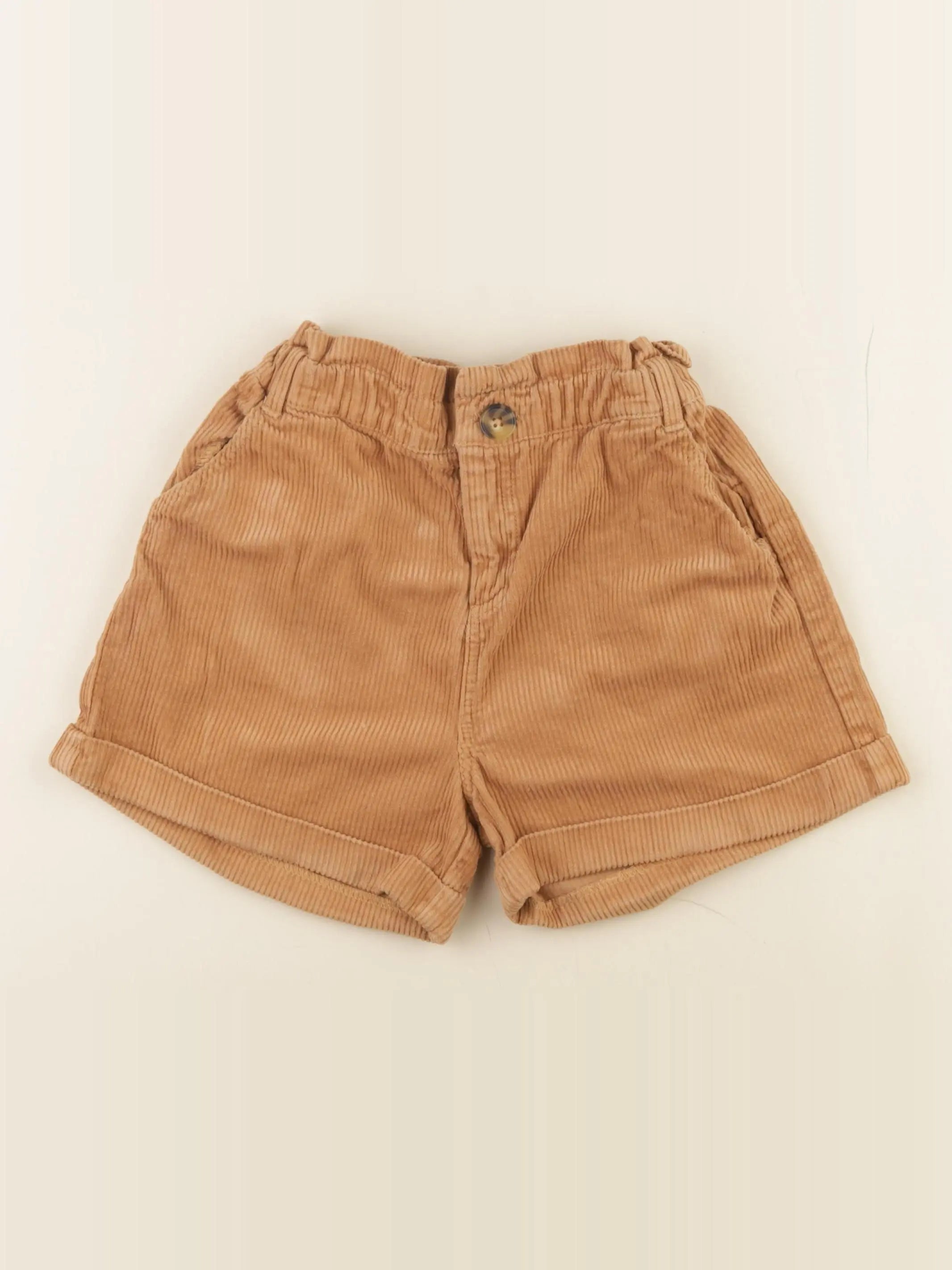 Vertbaudet - short marron - 8 ans