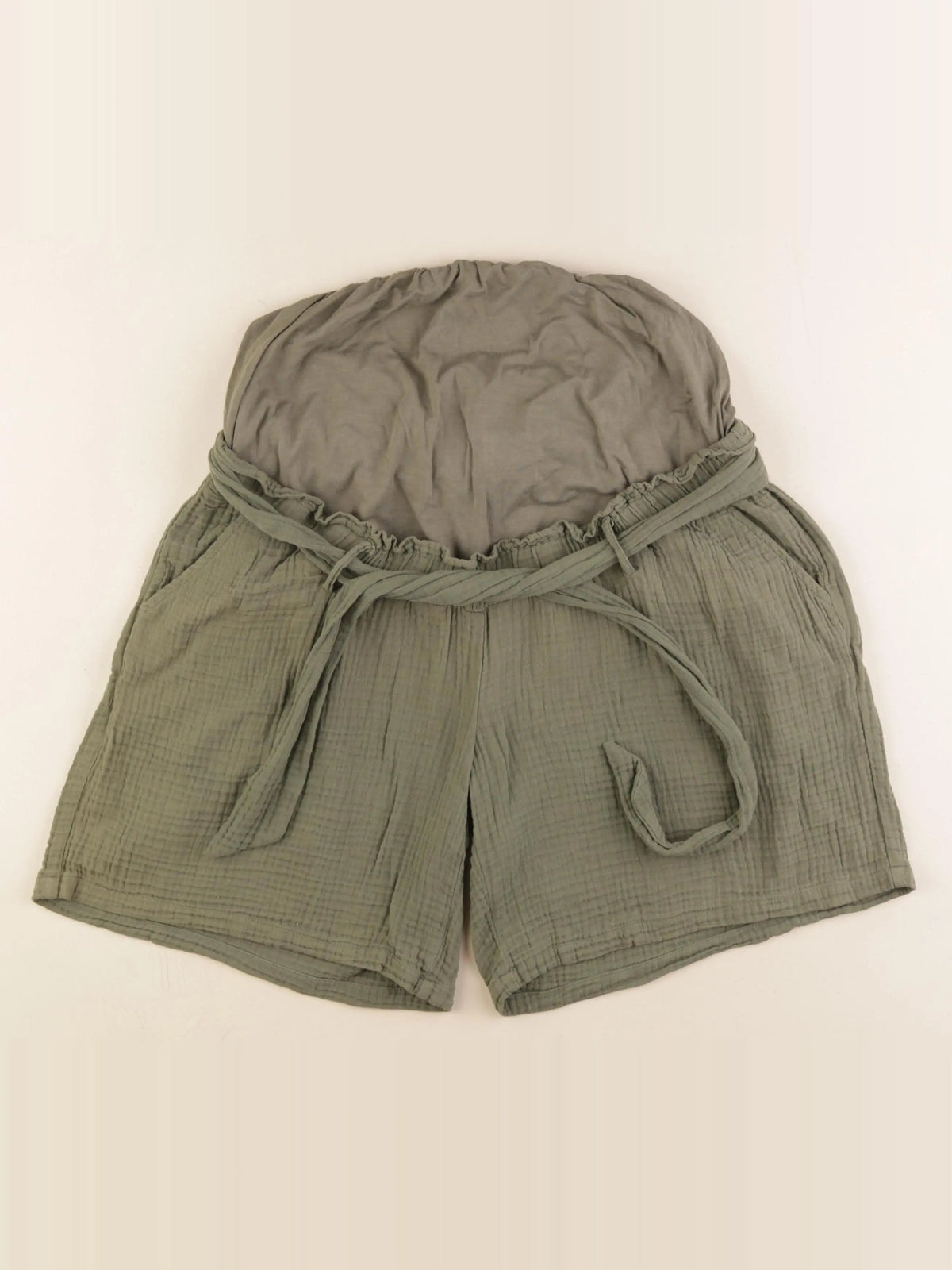 Envie de fraise - short grossesse vert - 36