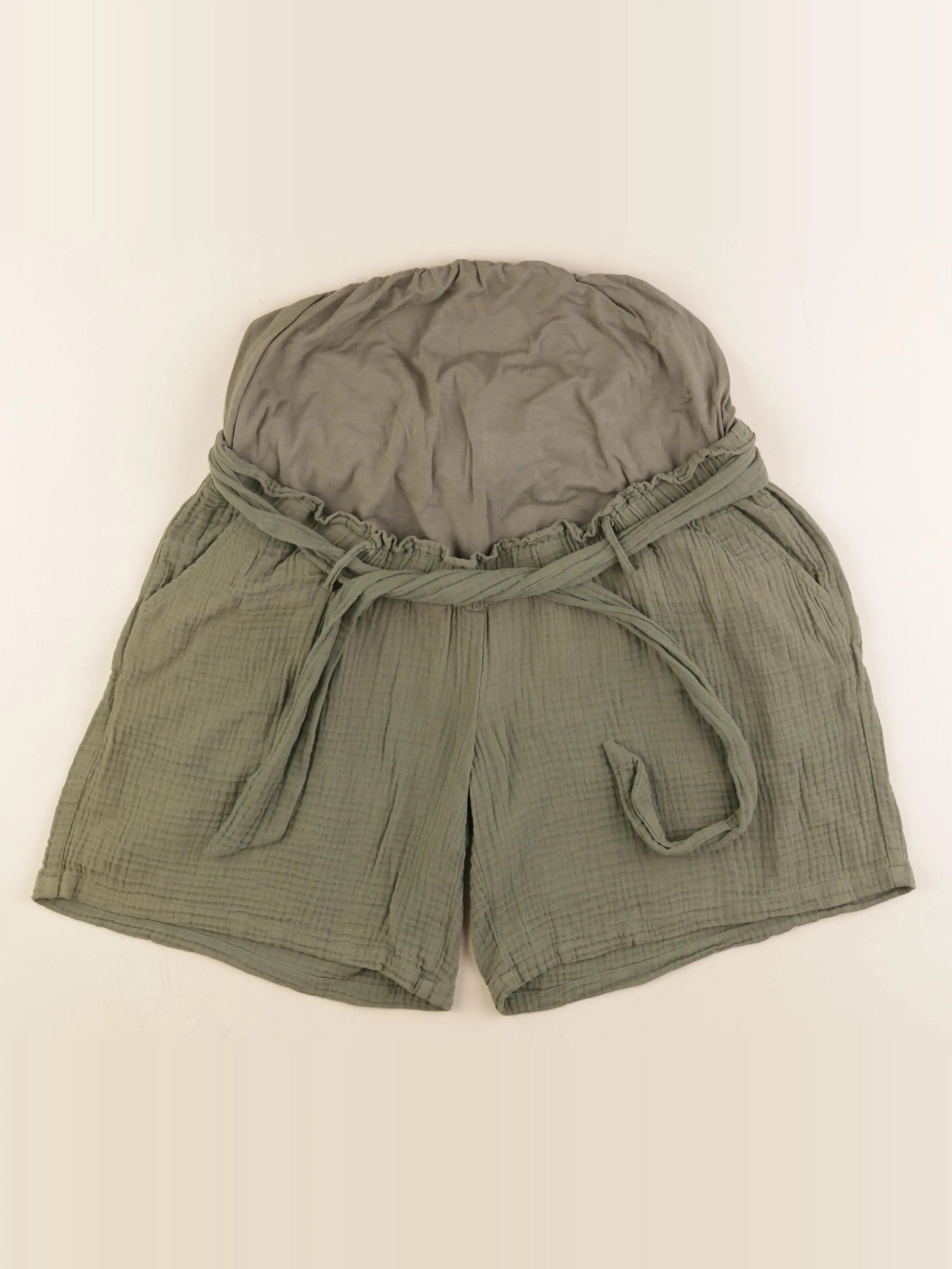 Envie de fraise - short grossesse vert - 36