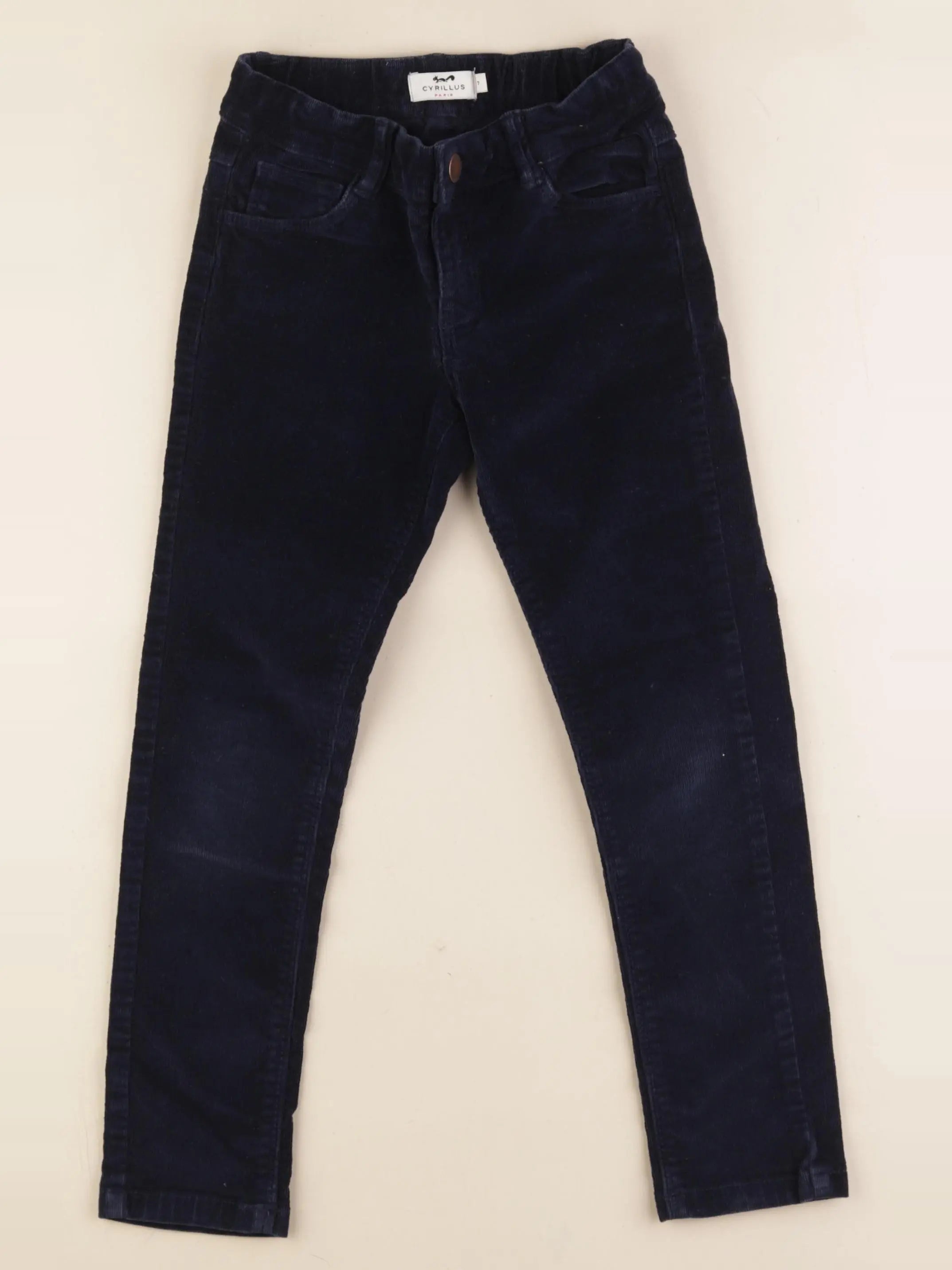 Cyrillus - pantalon bleu - 7 ans