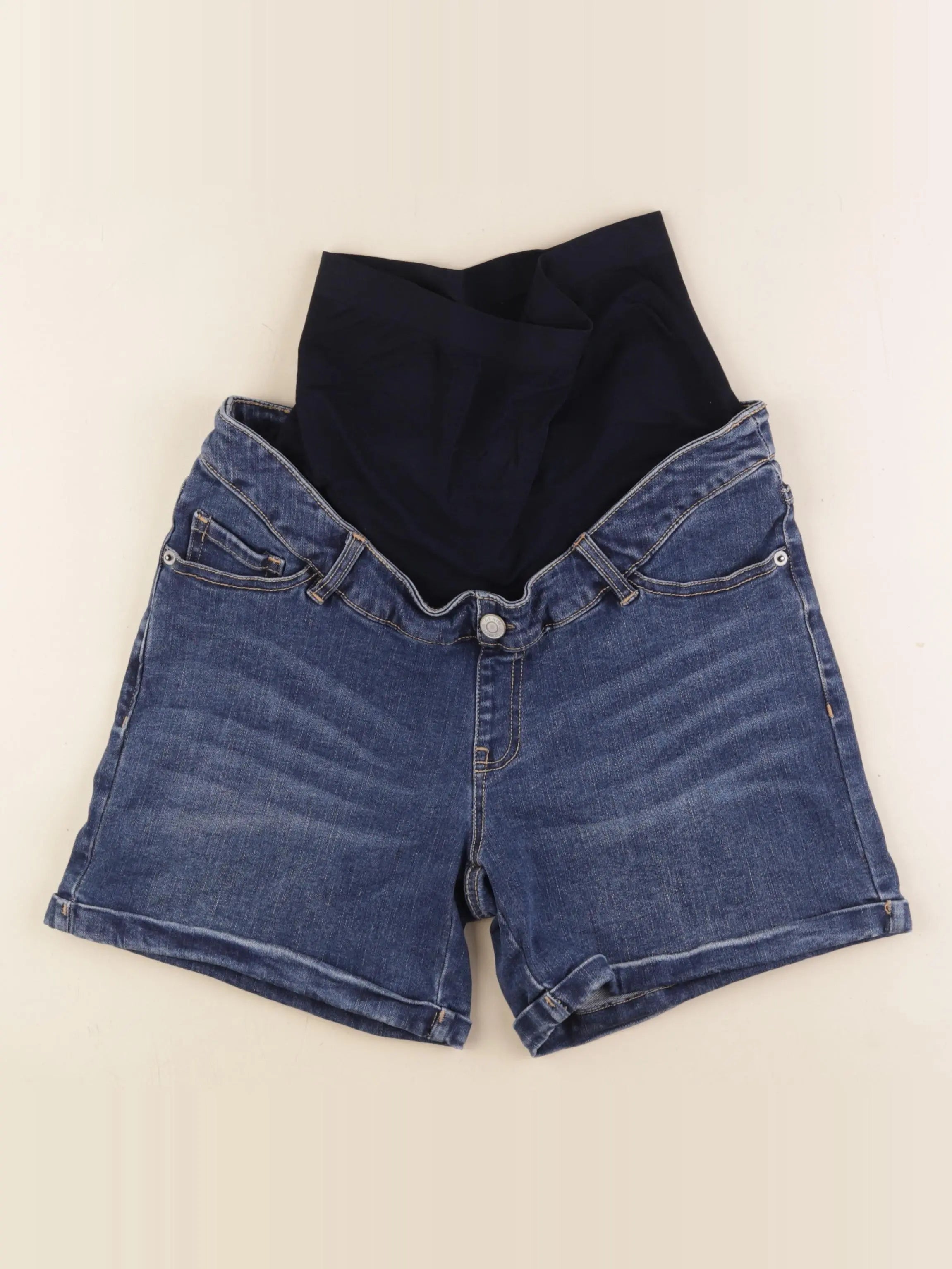 Vertbaudet - short grossesse bleu - 36