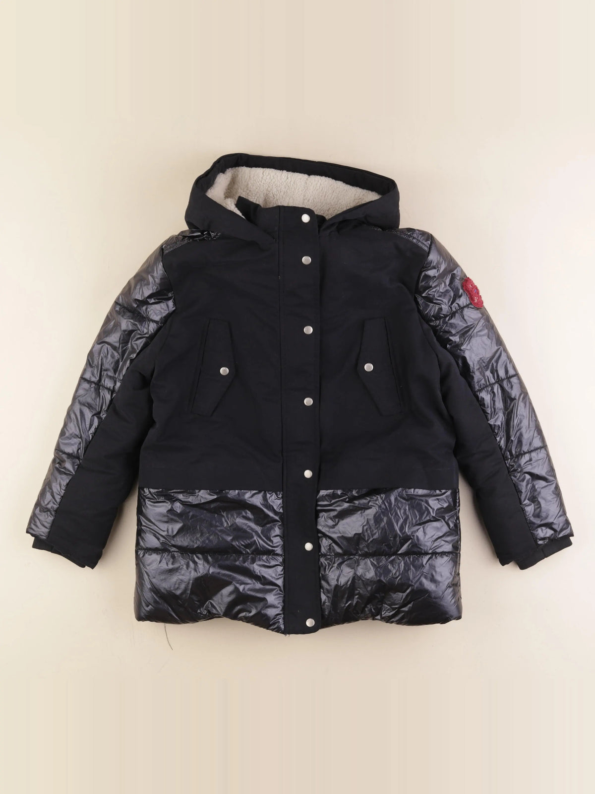 IKKS - parka bleu - 10 ans