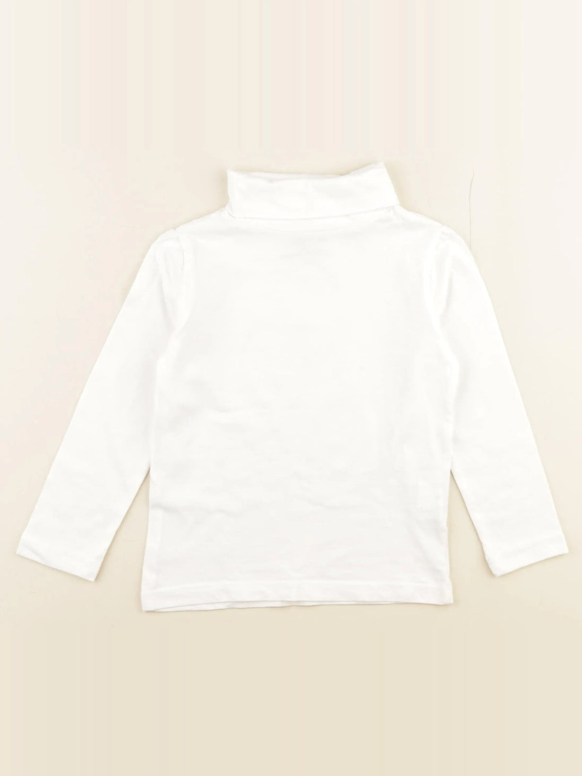 Monoprix - sous-pull blanc - 3 ans