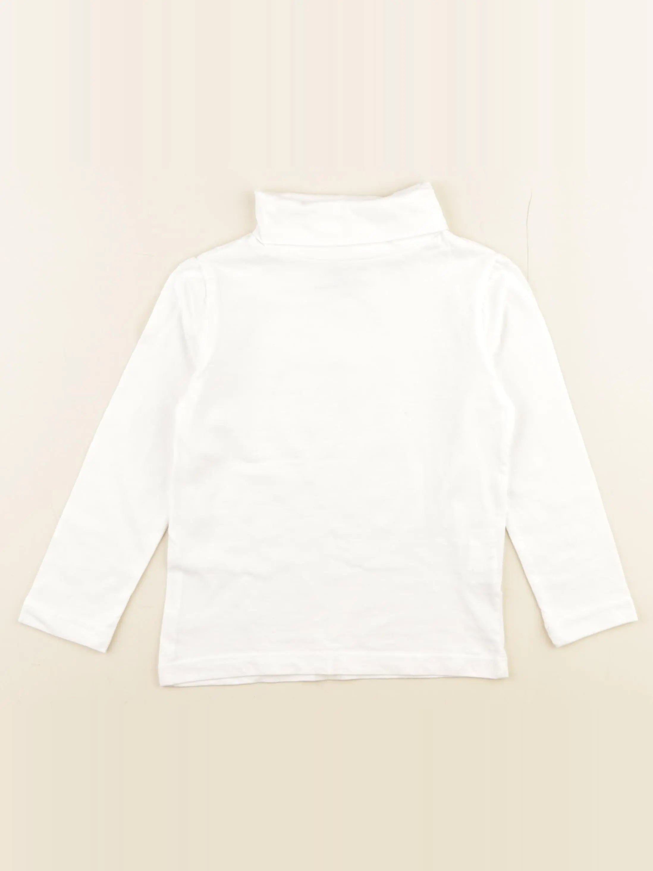 Monoprix - sous-pull blanc - 3 ans