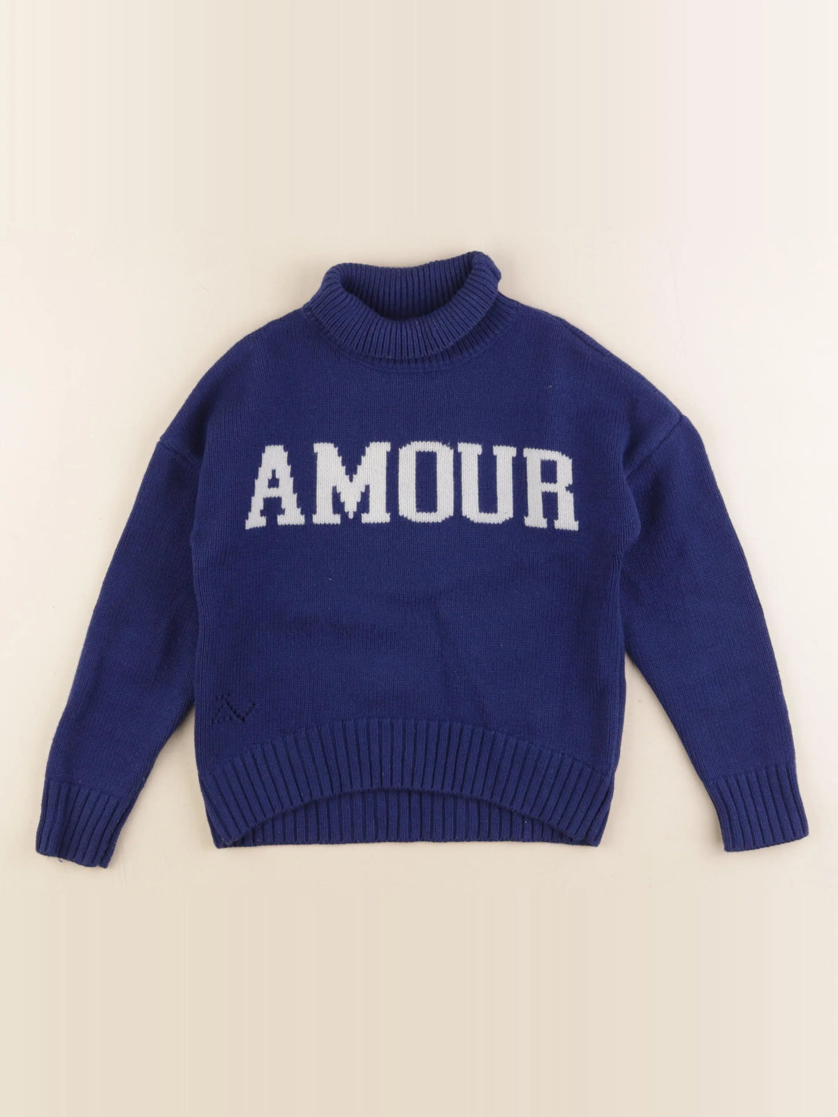 Zadig & Voltaire - pull bleu - 8 ans