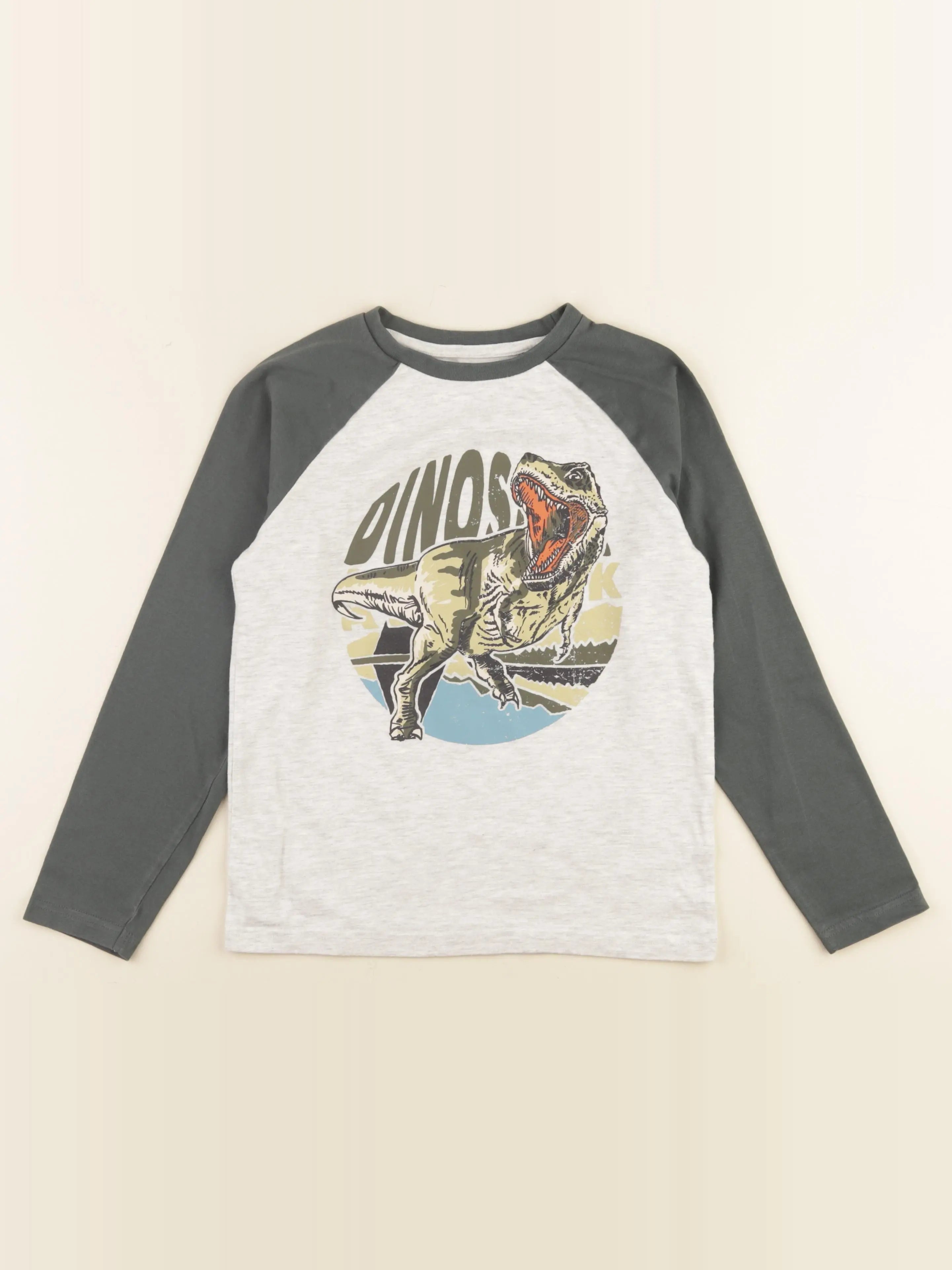 Vertbaudet - tee-shirt gris - 10 ans