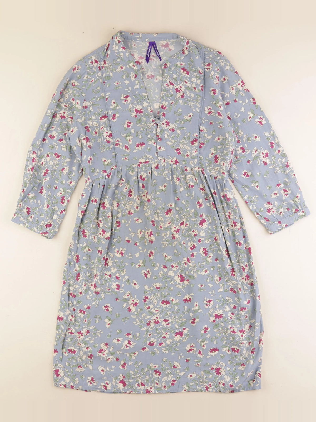 Seraphine - robe grossesse bleu - 36