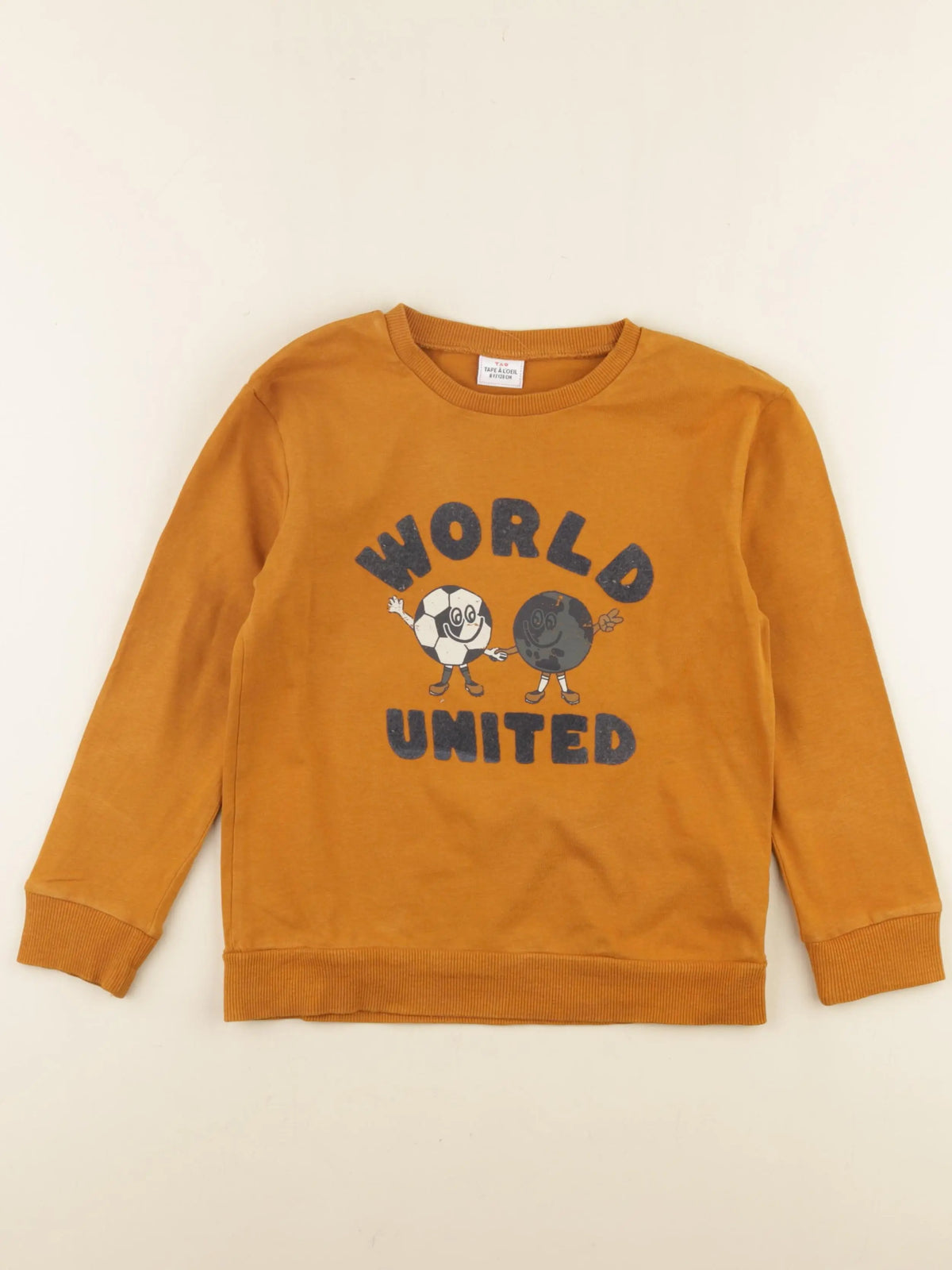 Tape à l'oeil - tee-shirt orange - 8 ans