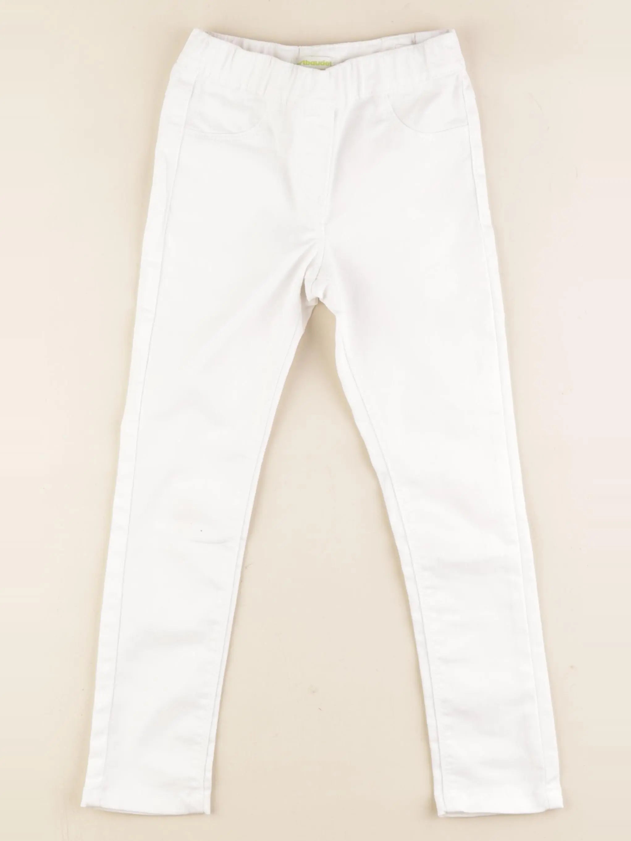 Vertbaudet - jegging blanc - 5 ans
