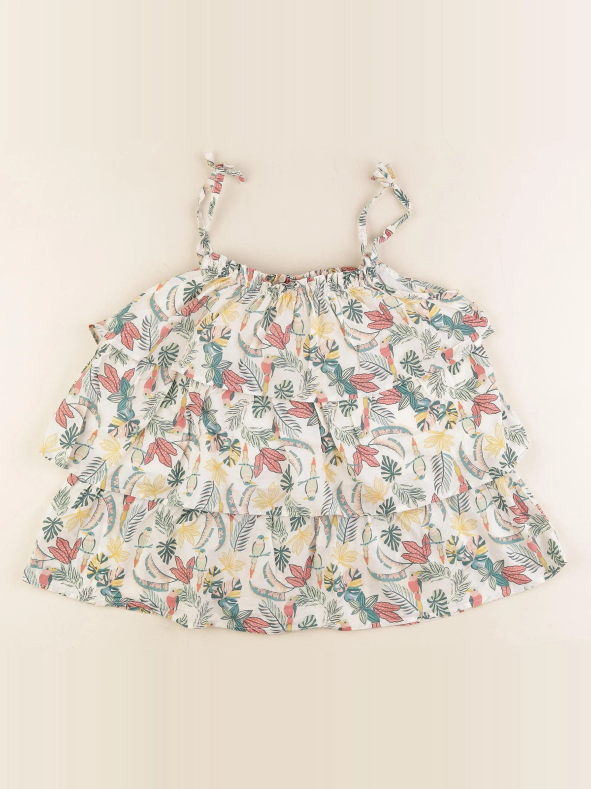 Vertbaudet - blouse multicolore - 14 ans