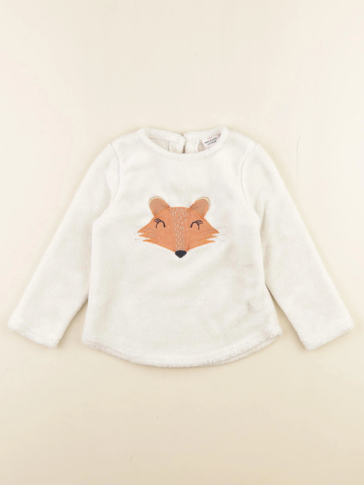 Tape à l'oeil - pull blanc - 4 ans