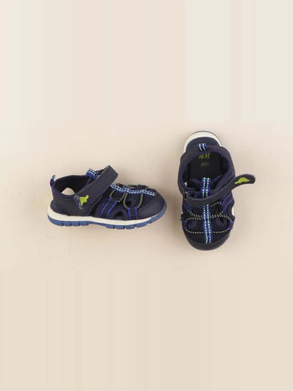 H&M - sandale bleu - pointure 20/21