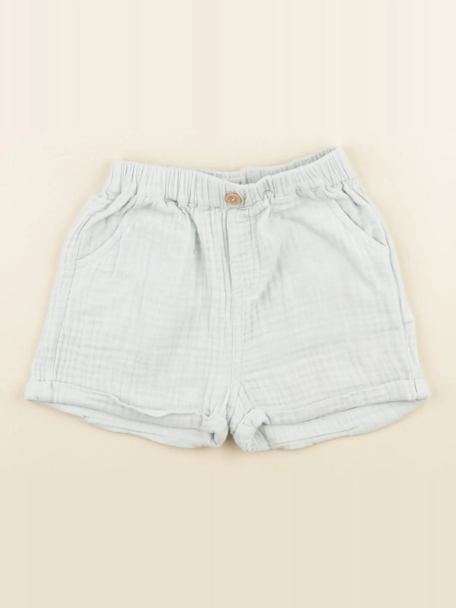 Vertbaudet - short bleu - 36 mois