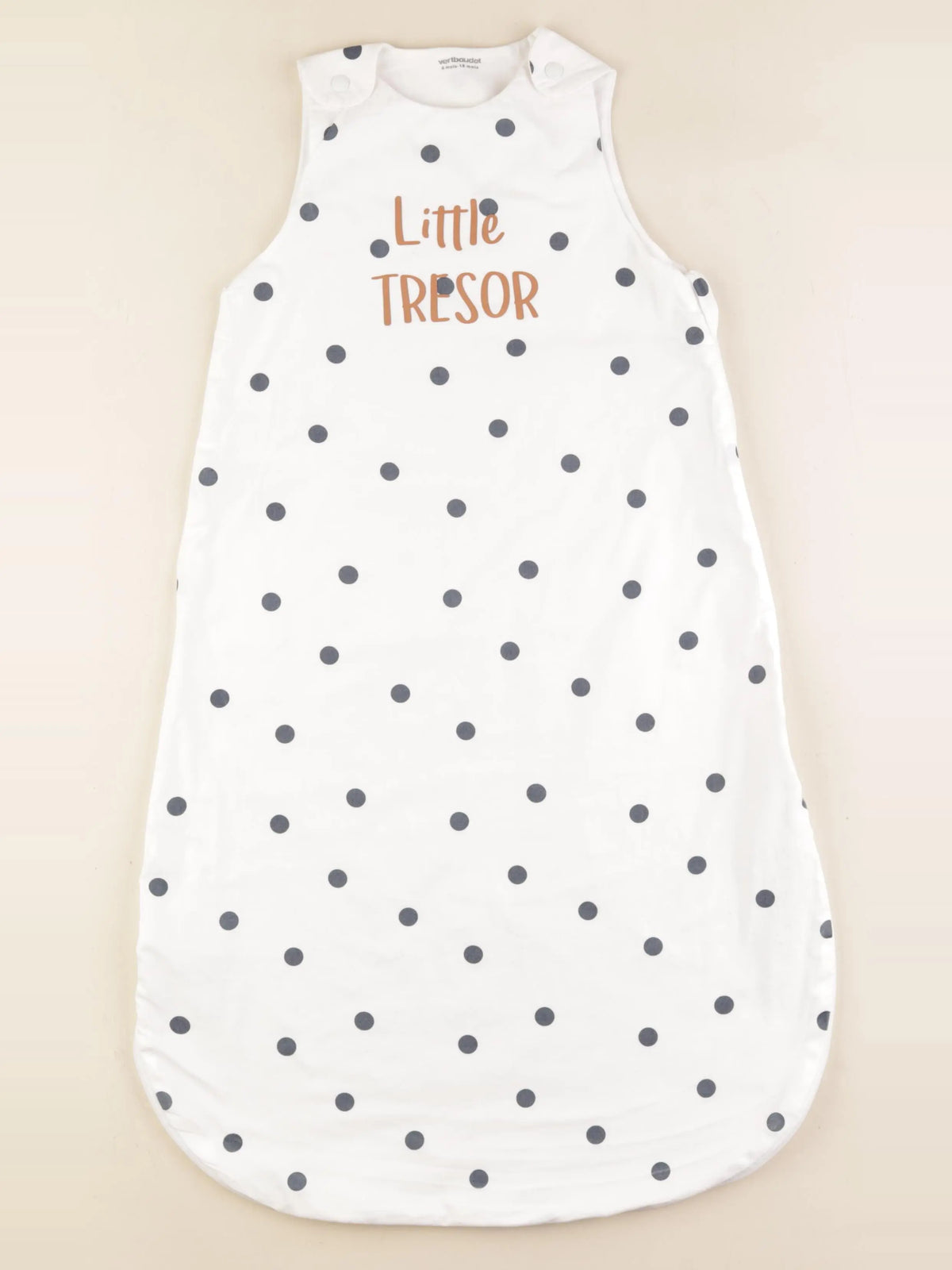 Vertbaudet - gigoteuse TOG 1 blanc - 6/18 mois