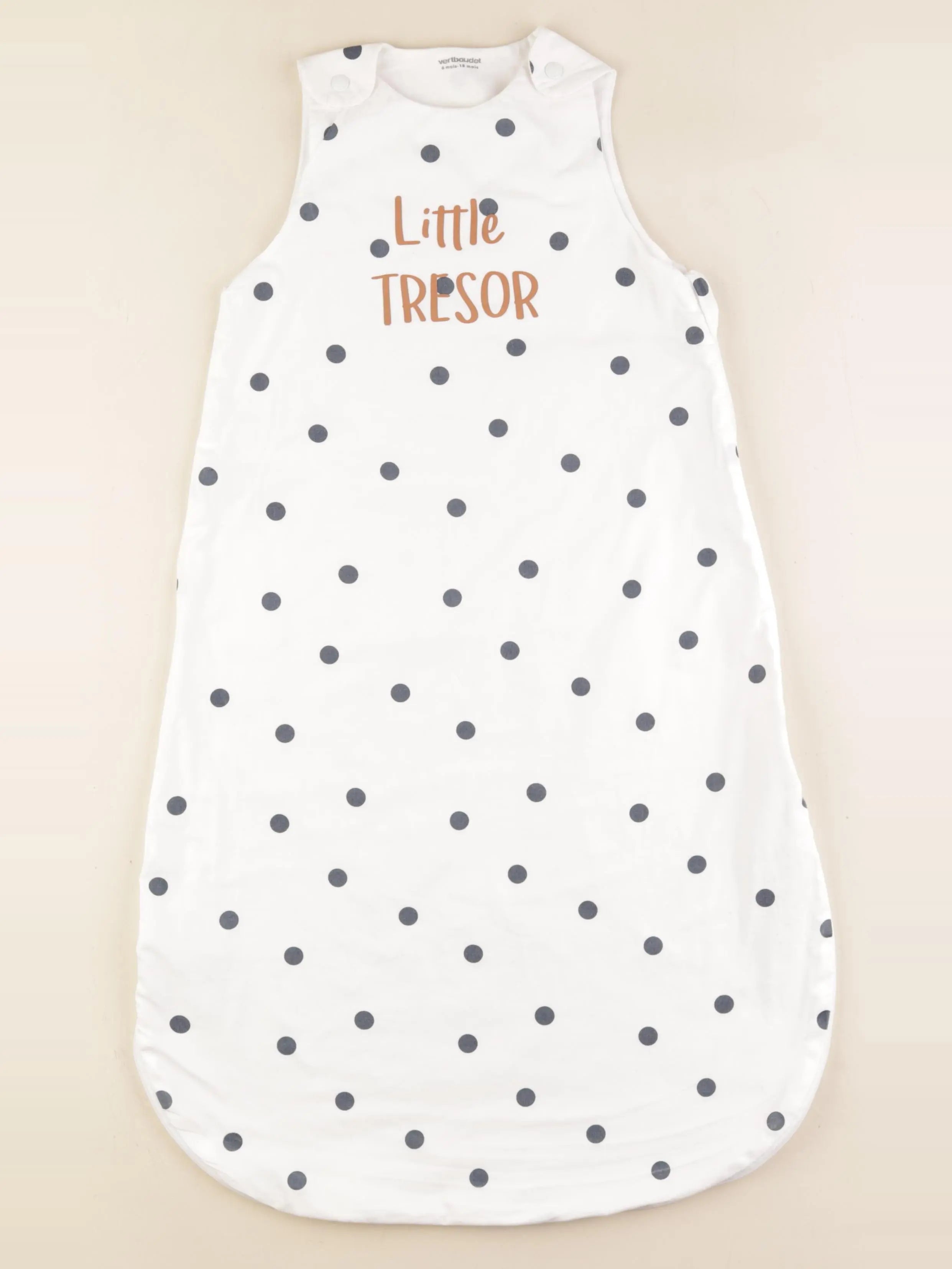 Vertbaudet - gigoteuse TOG 1 blanc - 6/18 mois