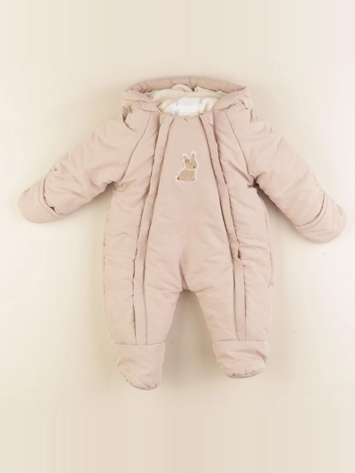 Vertbaudet - combi-pilote beige - 3 mois