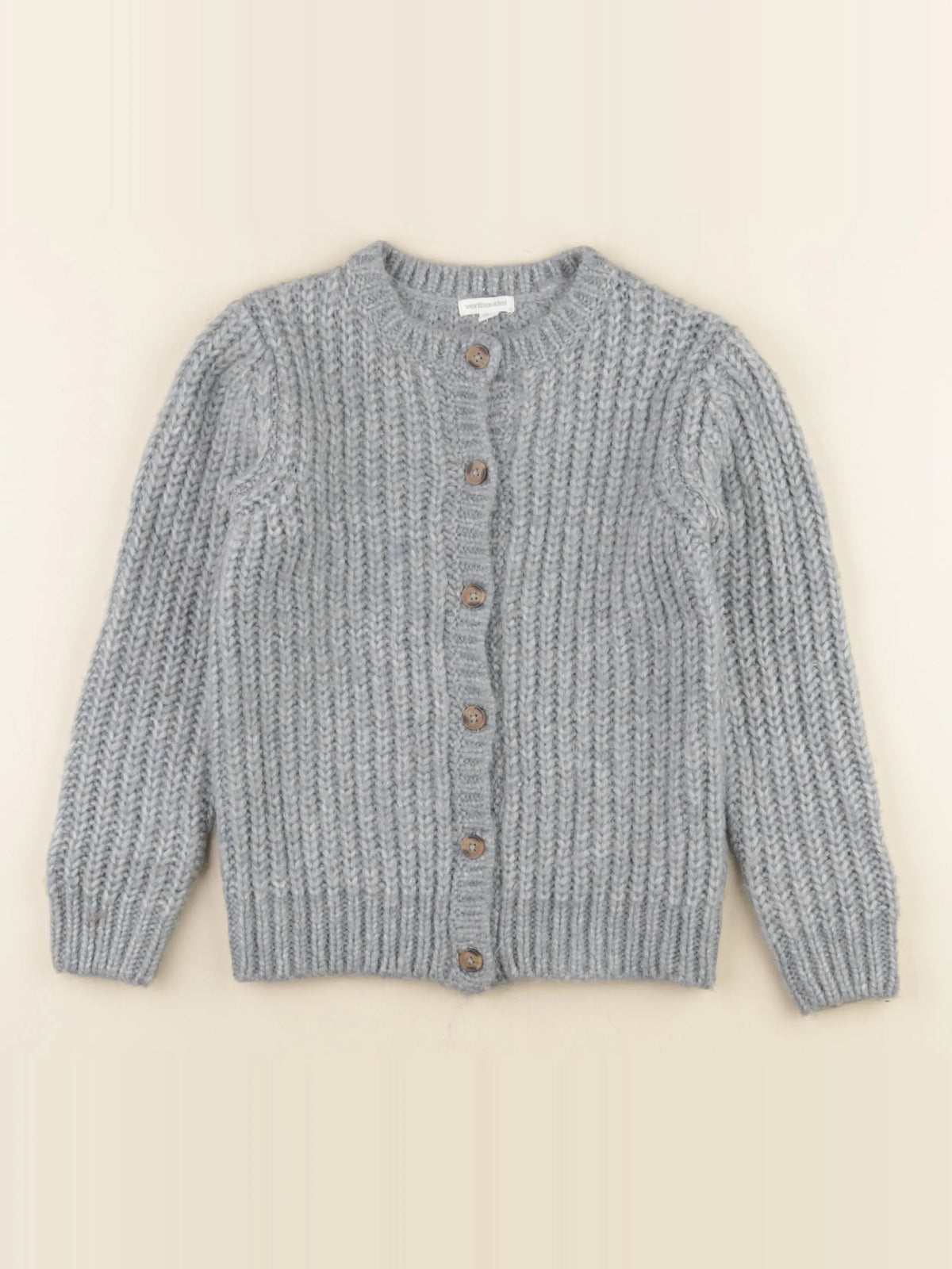 Vertbaudet - gilet bleu - 8 ans