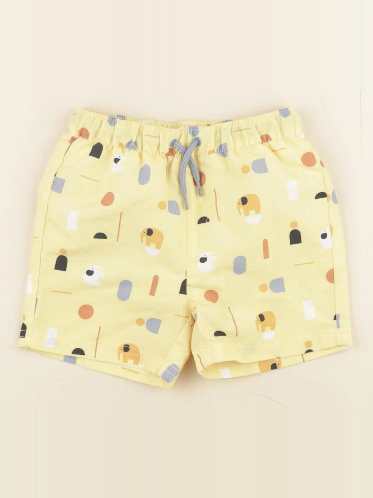 Vertbaudet - maillot de bain jaune - 2 ans