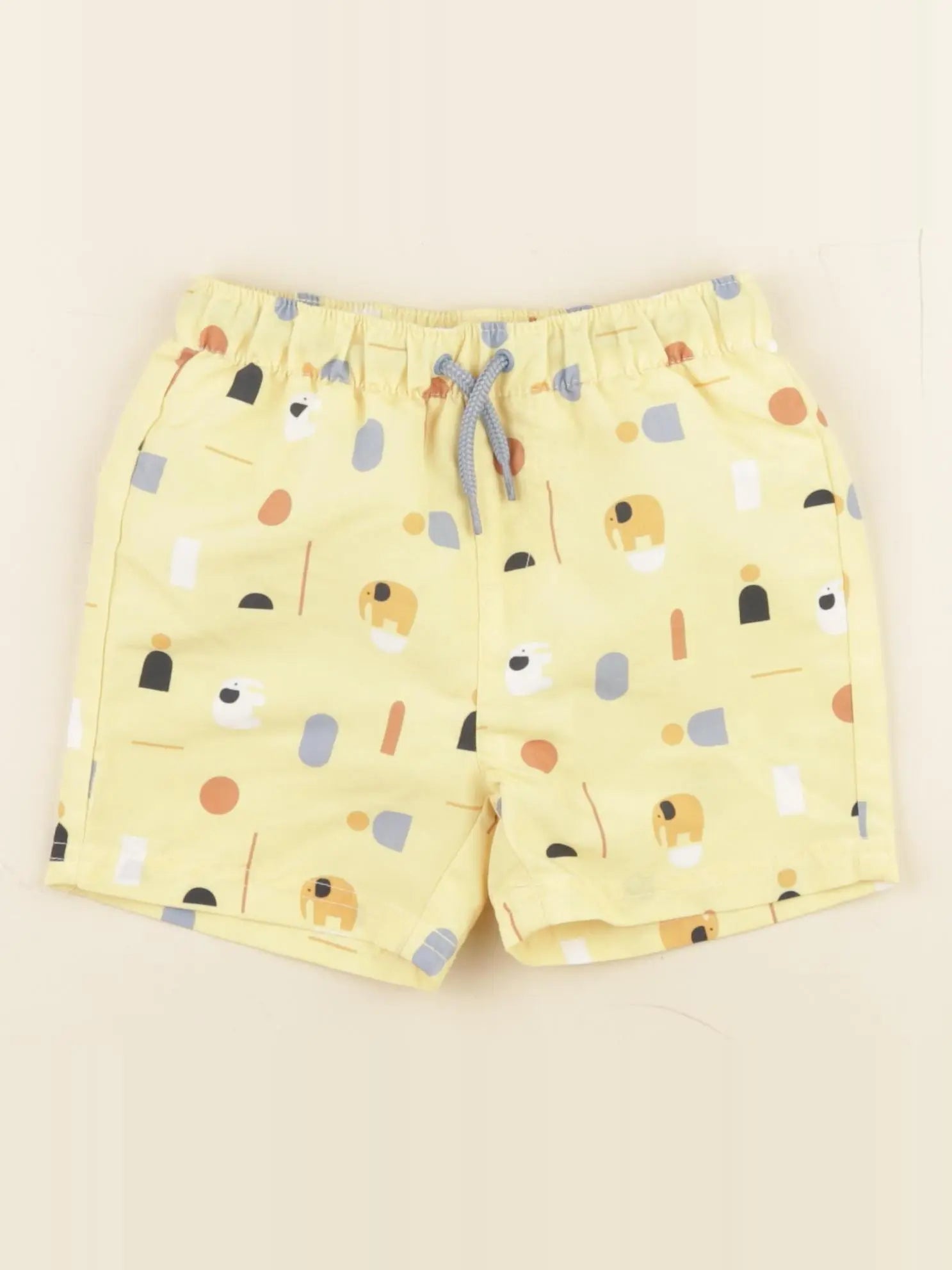 Vertbaudet - maillot de bain jaune - 2 ans