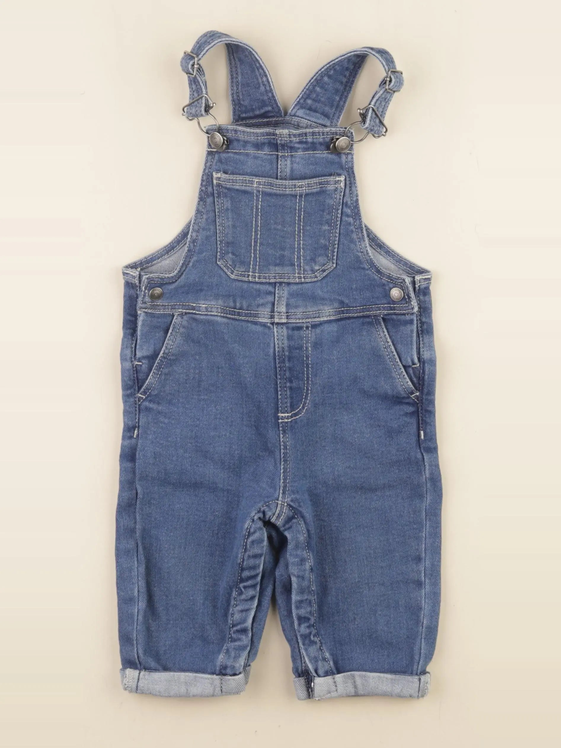 Tape à l'oeil - salopette bleu - 12 mois