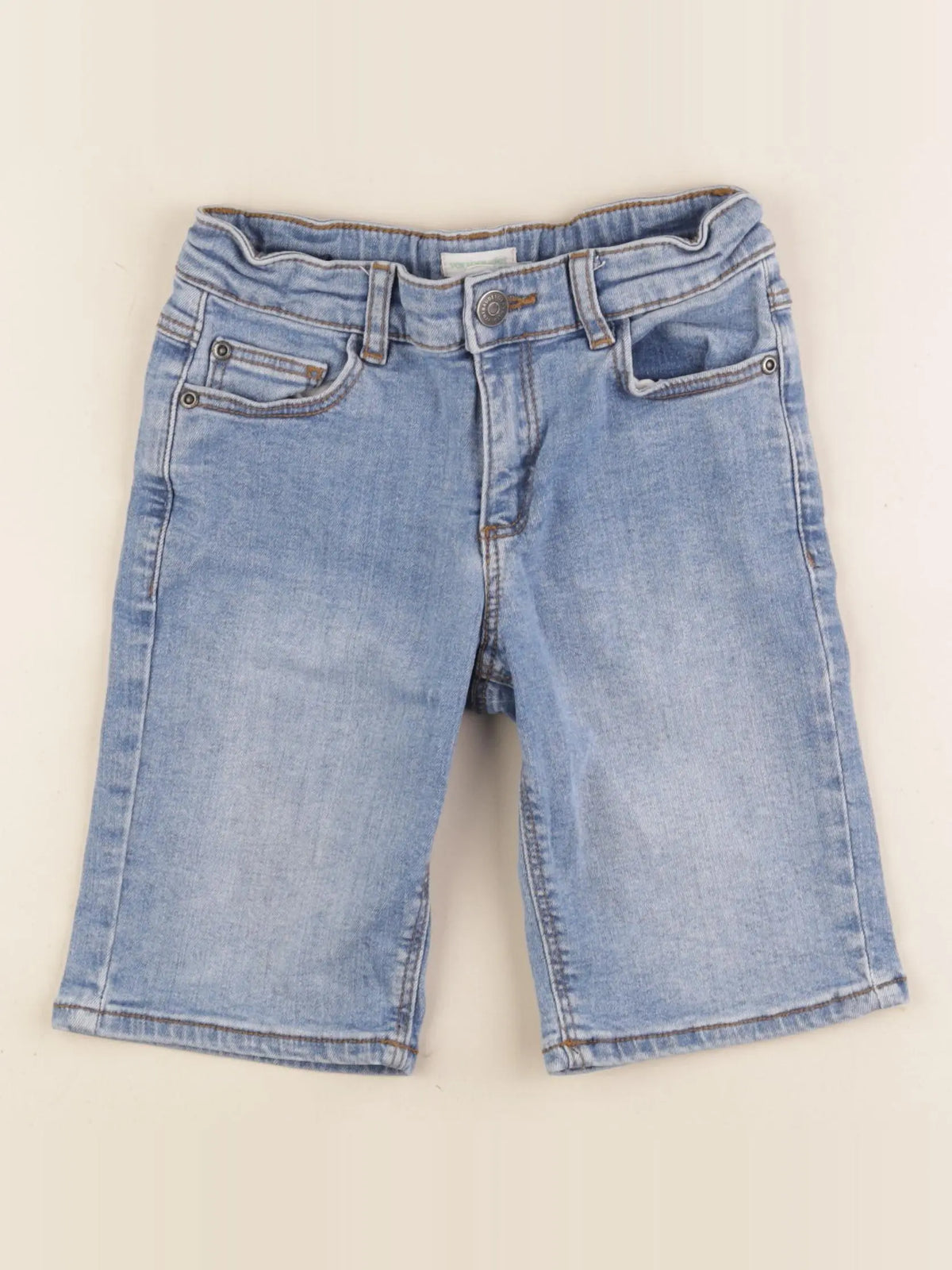 Vertbaudet - short bleu - 7 ans