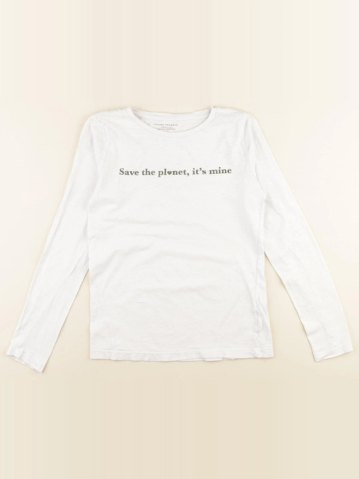 Monoprix - tee-shirt blanc - 14 ans