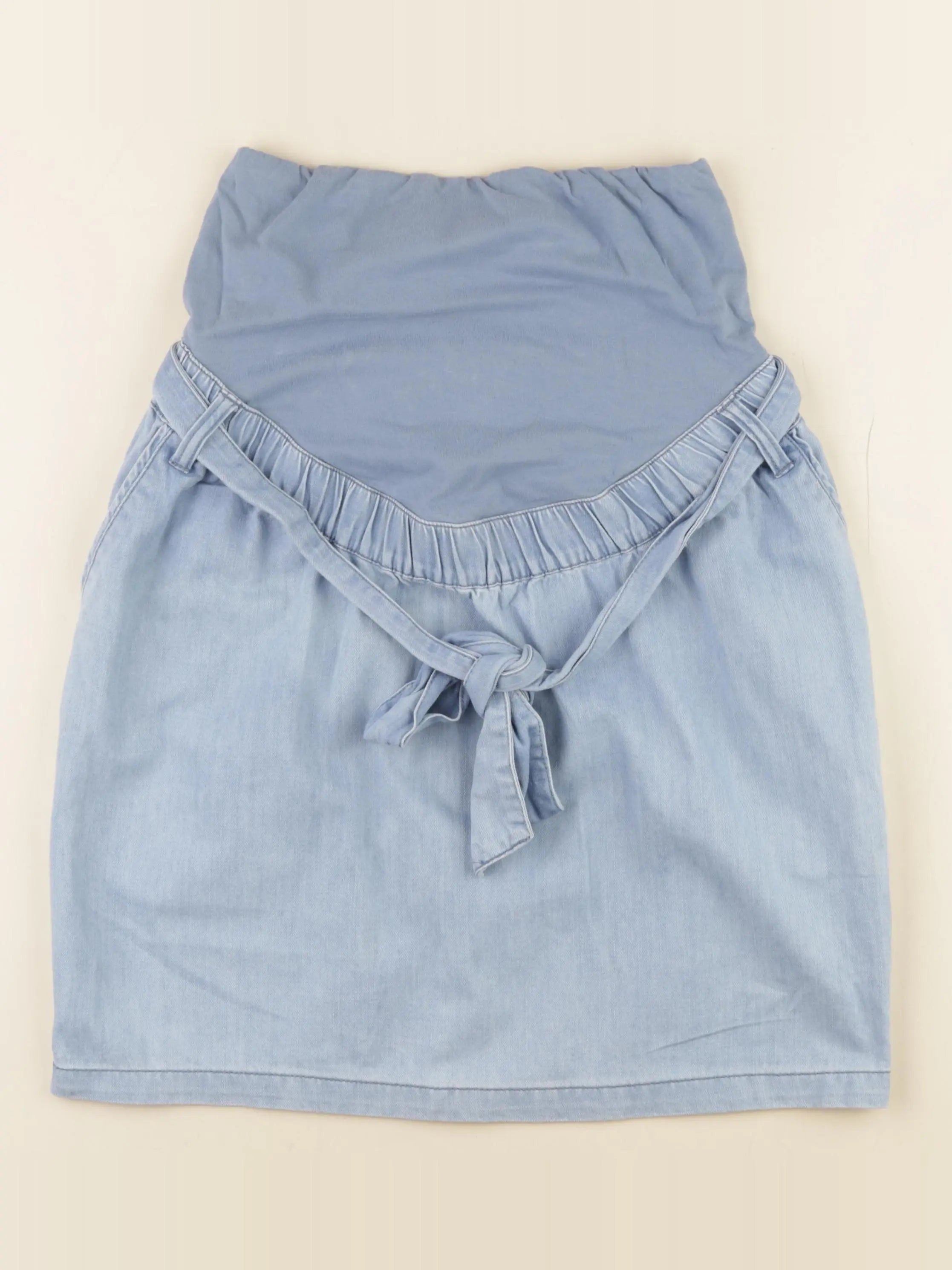 Vertbaudet - jupe grossesse bleu - 36