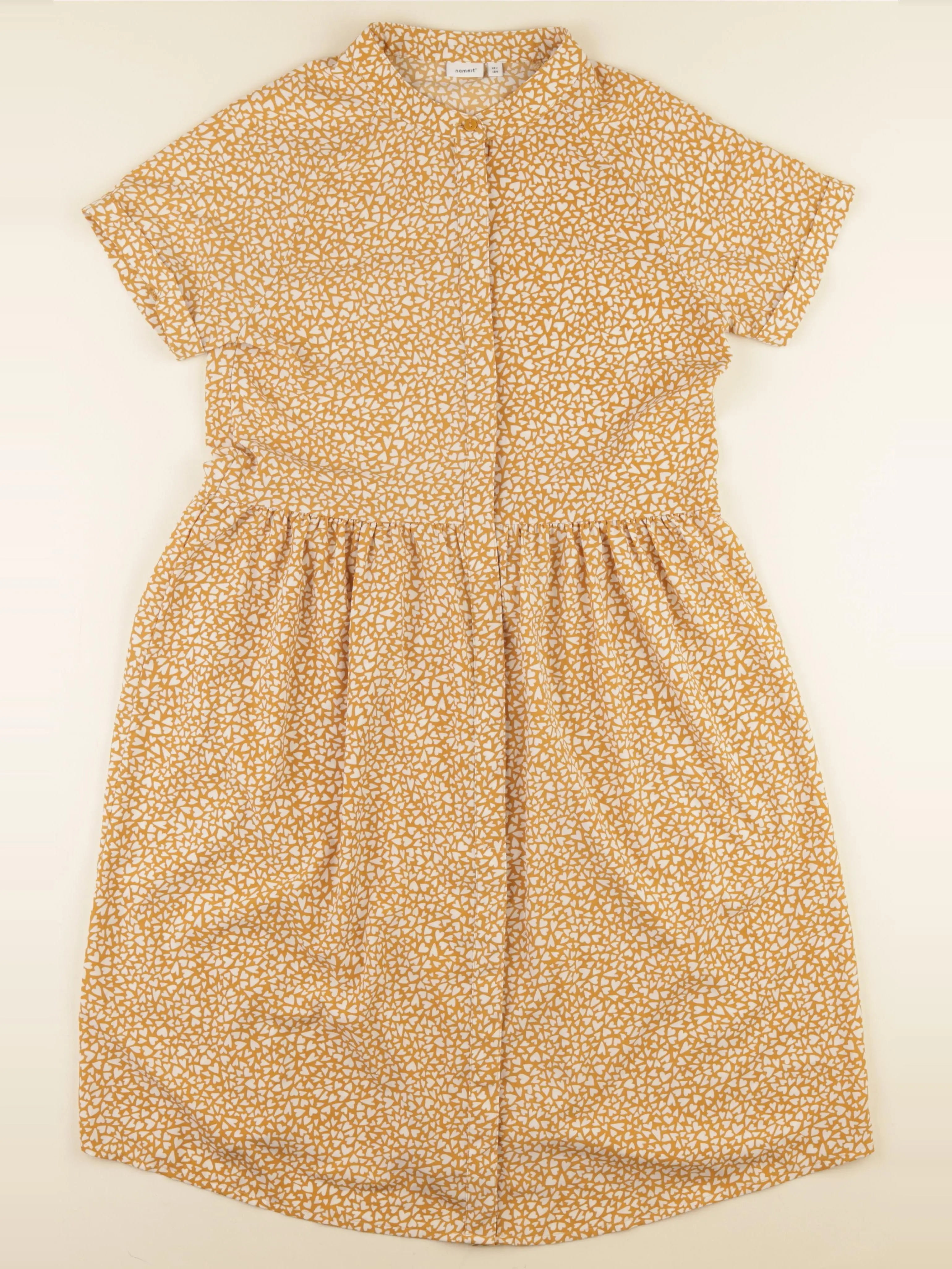 Name it - robe jaune - 14/16 ans