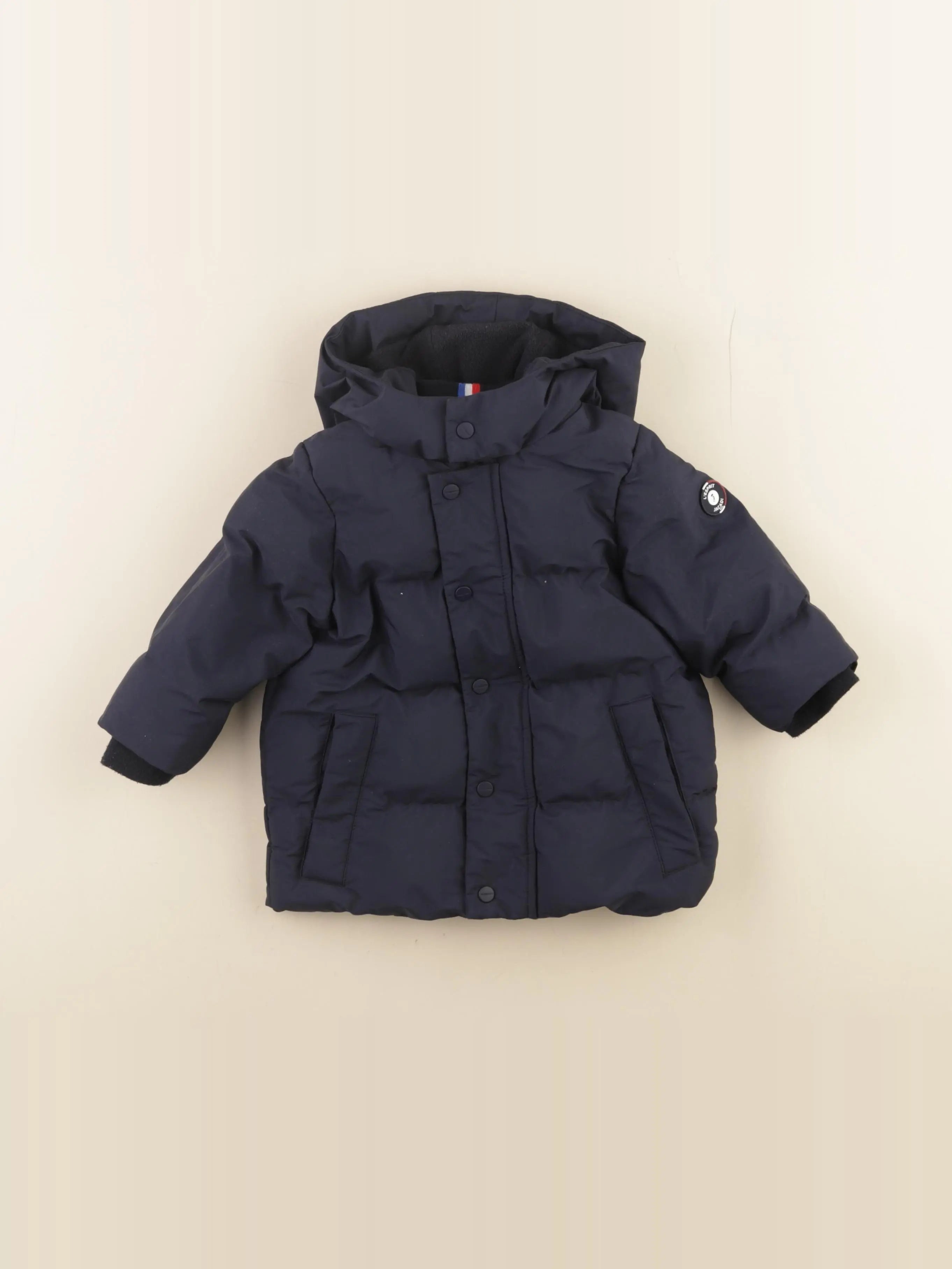 Jacadi - doudoune bleu - 12 mois