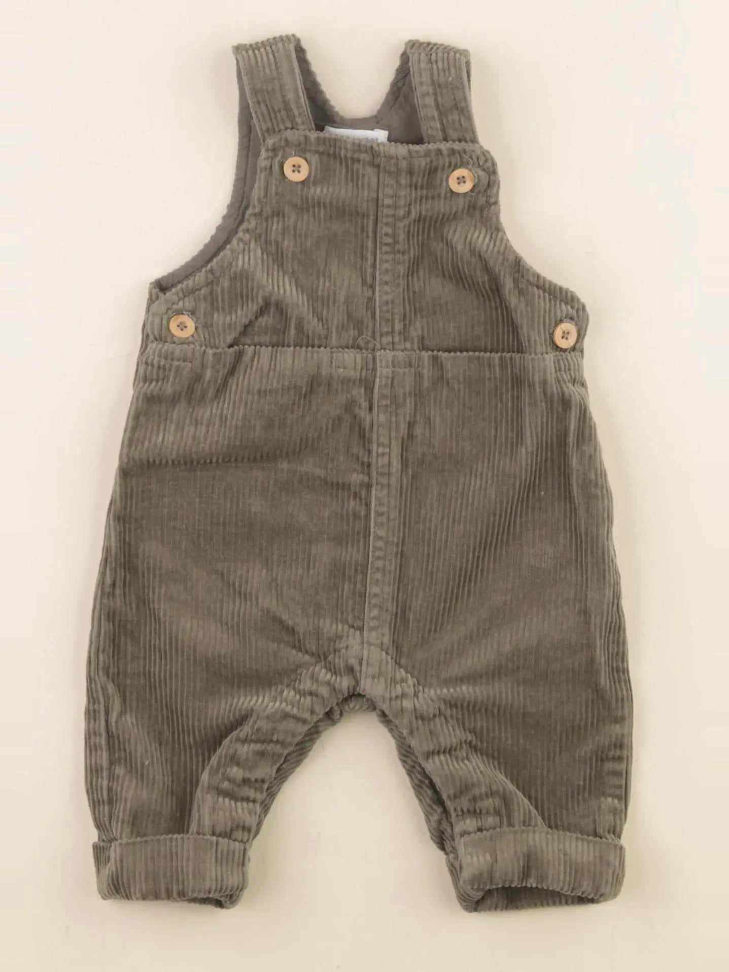 Vertbaudet - salopette vert - 3 mois