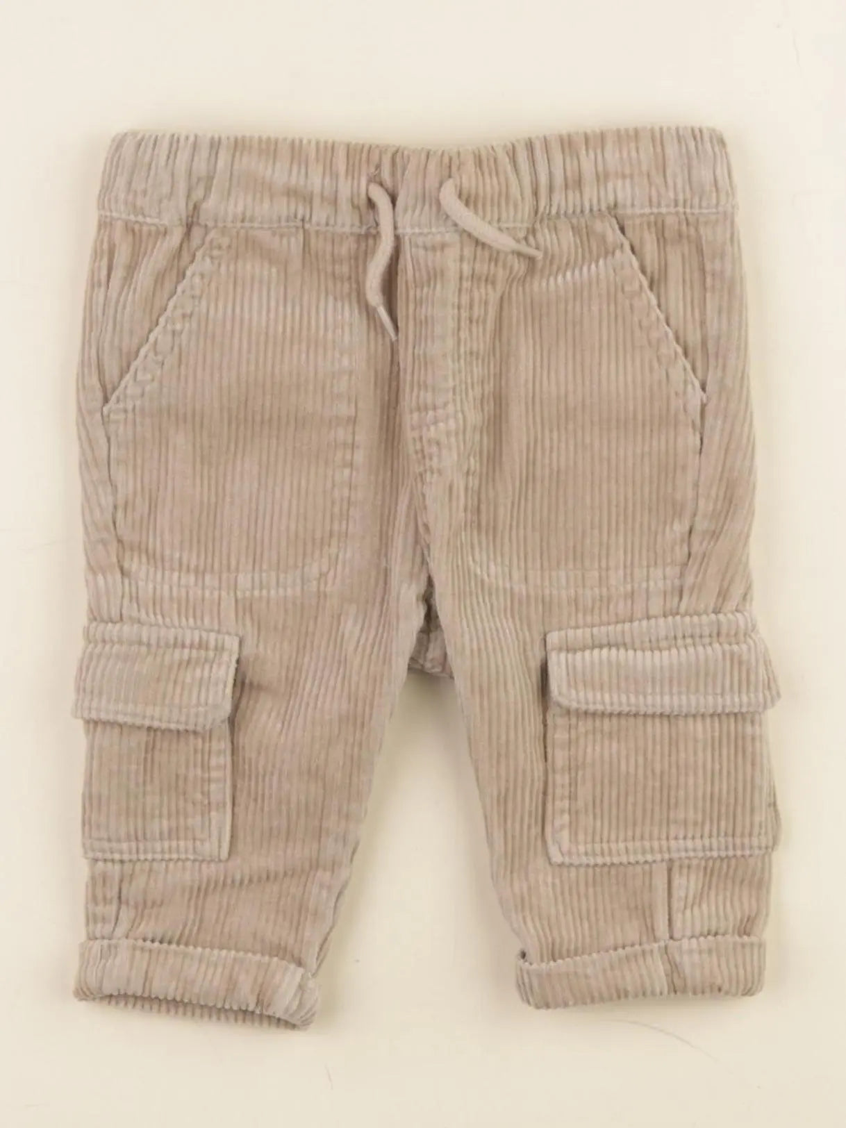 Vertbaudet - pantalon beige - 3 mois