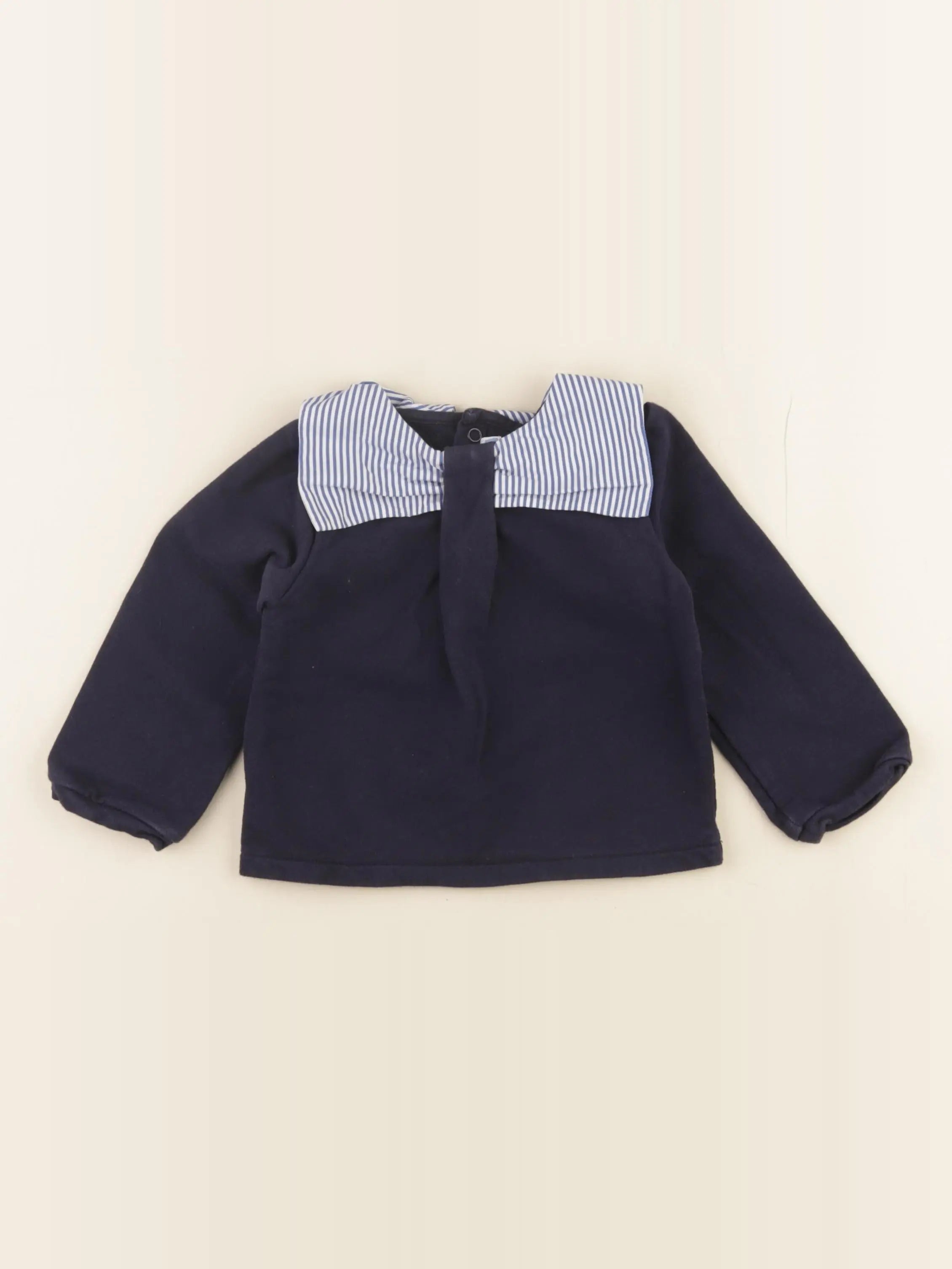 Jacadi - sweat bleu - 2 ans